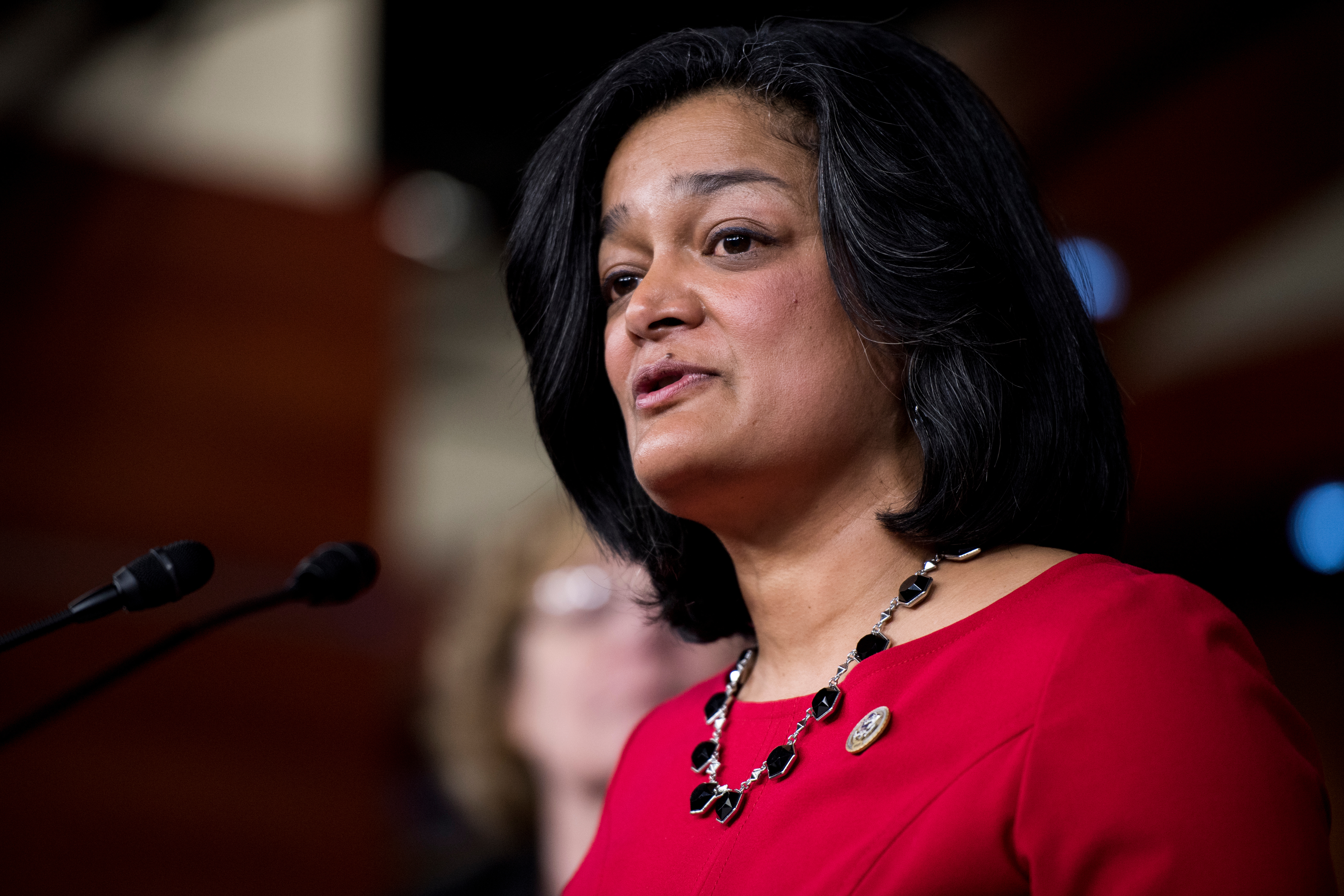 Jayapal says it doesn't rain as much in Seattle as people think. (Bill Clark/CQ Roll Call file photo)