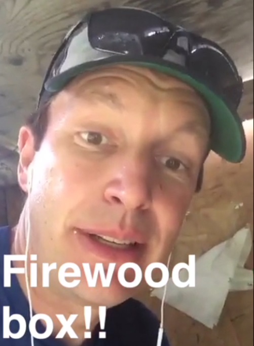 A screenshot of Murphy’s snap from the firewood box. (Courtesy of Murphy’s office)