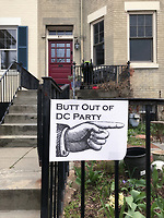 Residents of a Capitol Hill neighborhood raised money to oust Chaffetz at a block party. (Courtesy Julie Woodford)