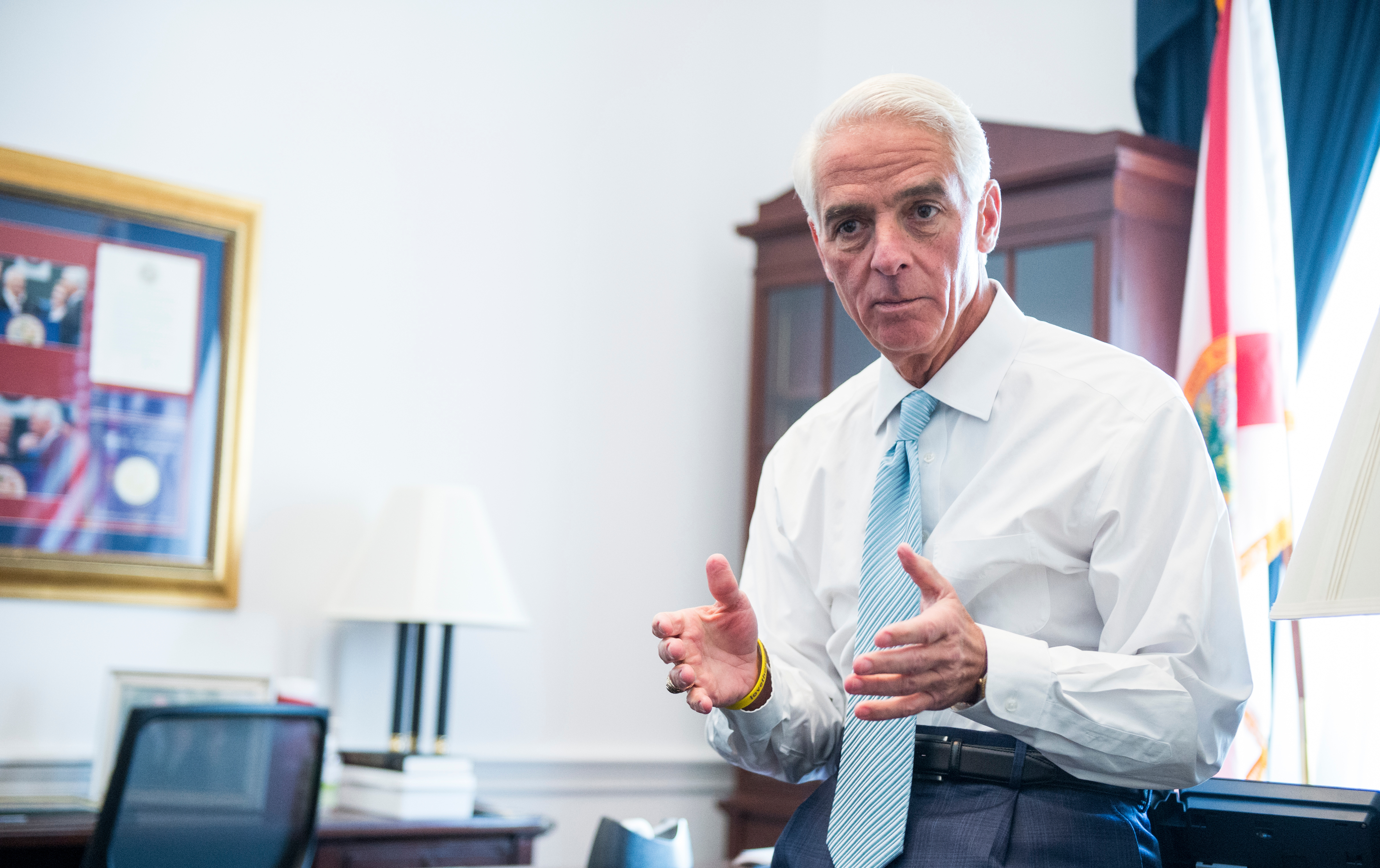 Crist says he wakes up at 4:30 a.m. every day. (Bill Clark/CQ Roll Call file photo)
