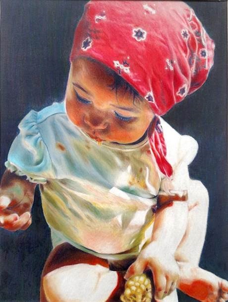 Constituent Kalla Paulsen's art work that will hang in the Capitol. (Photo courtesy of Young's office)