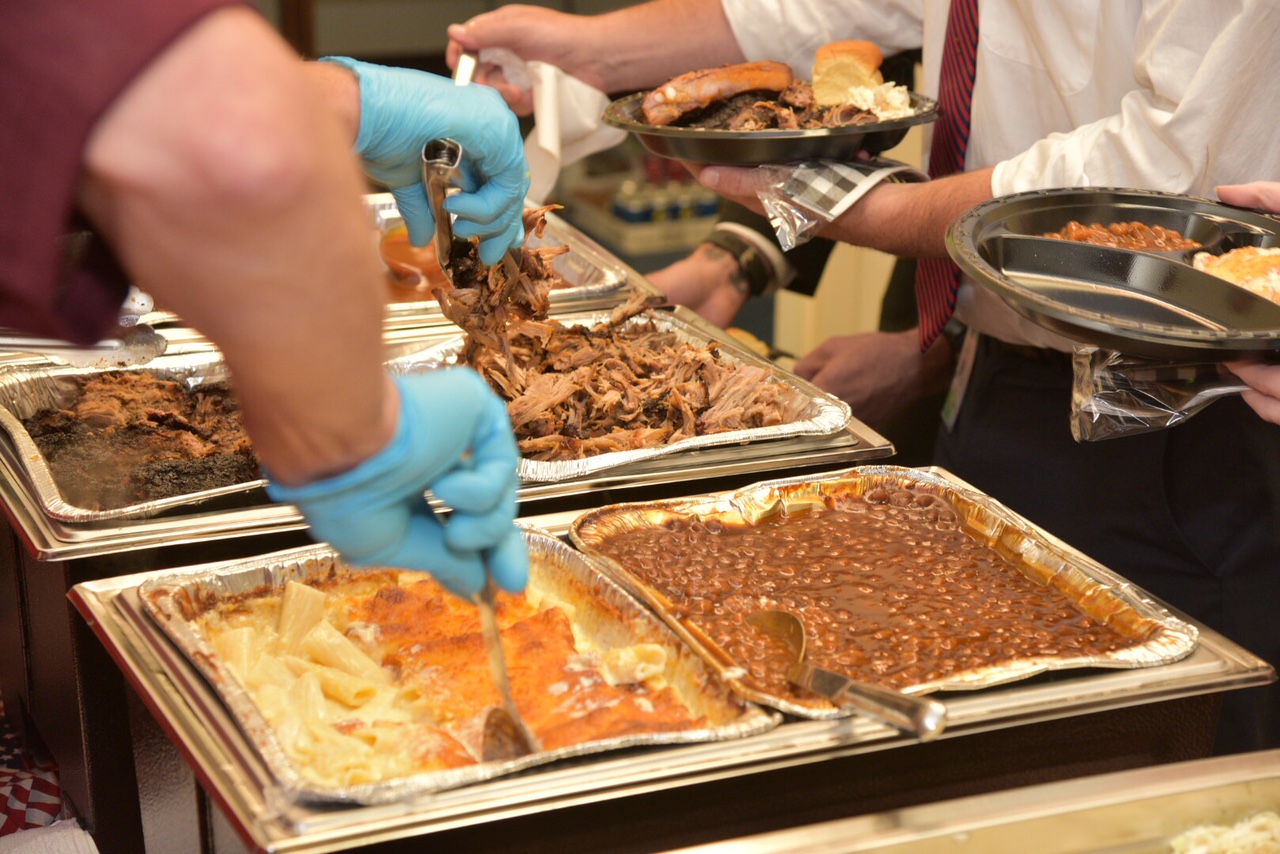 The goods secured by Sen. Johnny Isakson from back home. (Photo courtesy of Isakson's office.)