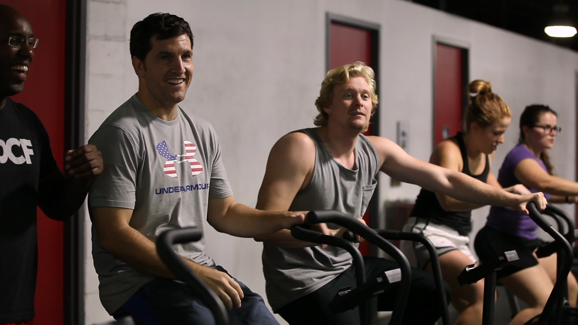 Rep. Scott Taylor, R-Va., said his staff schedules exercise into his day. (Thomas McKinless/CQ Roll Call)