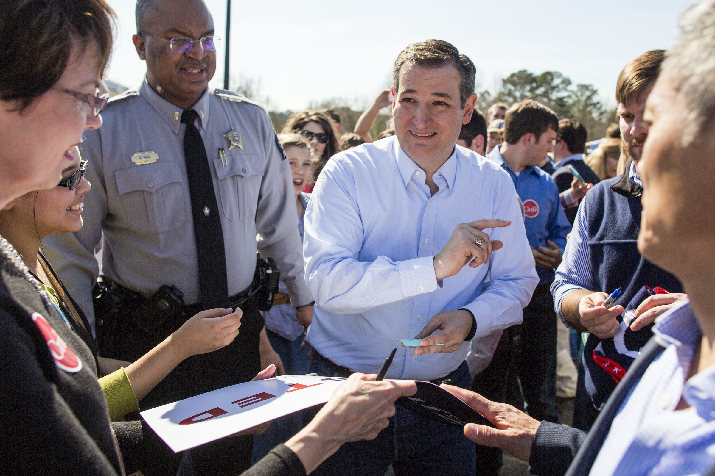 Both Ted Cruz, above, and Donald Trump say their message has brought new voters into the Republican Party. But the message could also chase some away. (Al Drago/CQ Roll Call file photo)