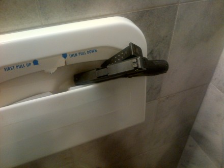 That time a Capitol Police officer left a service weapon in the bathroom. (CQ Roll Call file photo)