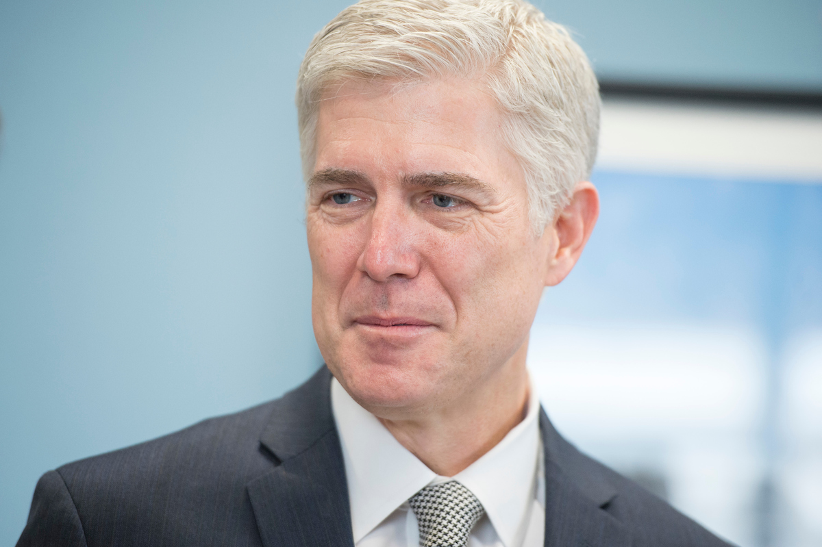 Gorsuch is Trump’s nominee to the Supreme Court. (Tom Williams/CQ Roll Call File Photo)