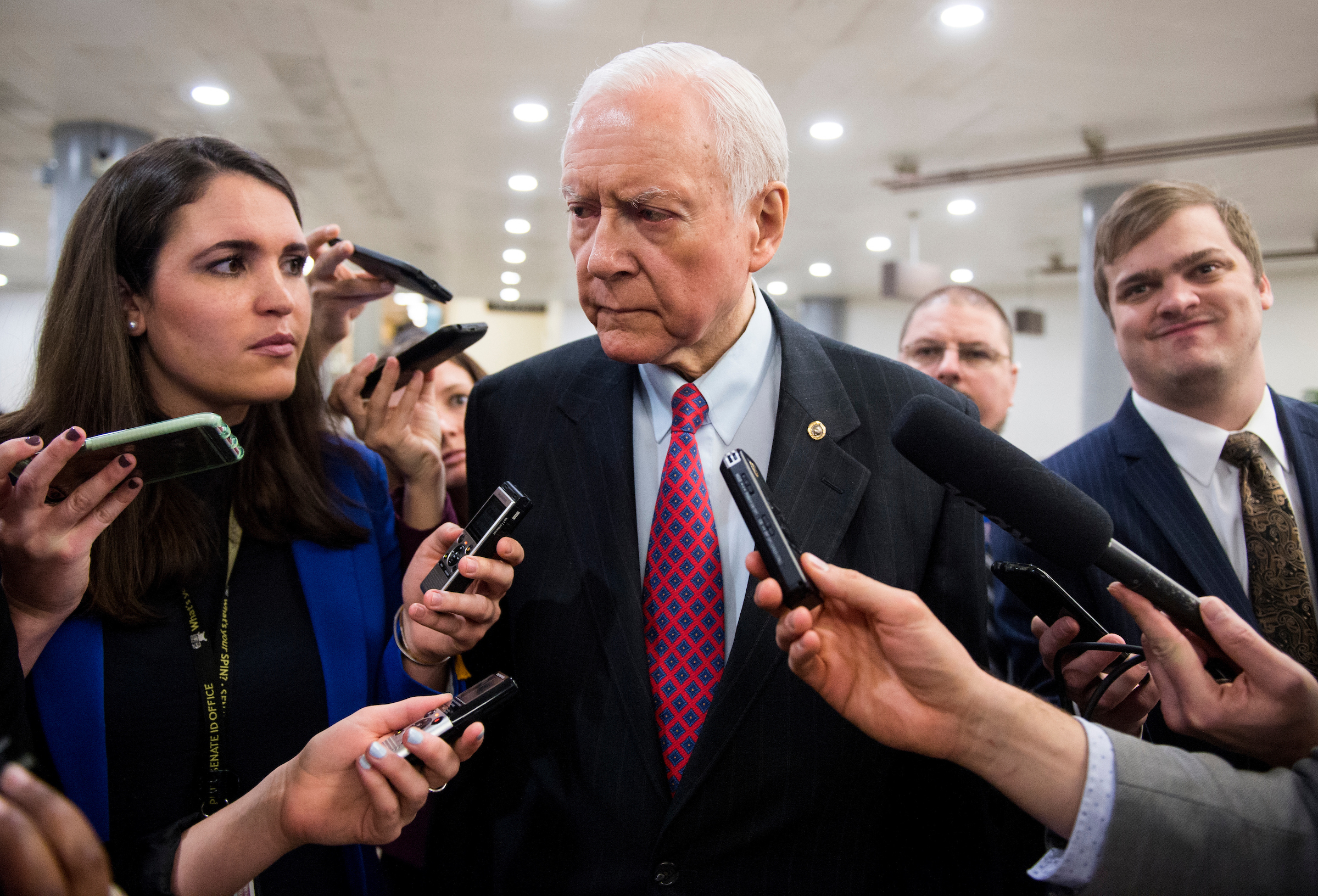 Utah Sen. Orrin G. Hatch says President Donald Trump has leaned on him to run for re-election. (Bill Clark/CQ Roll Call)