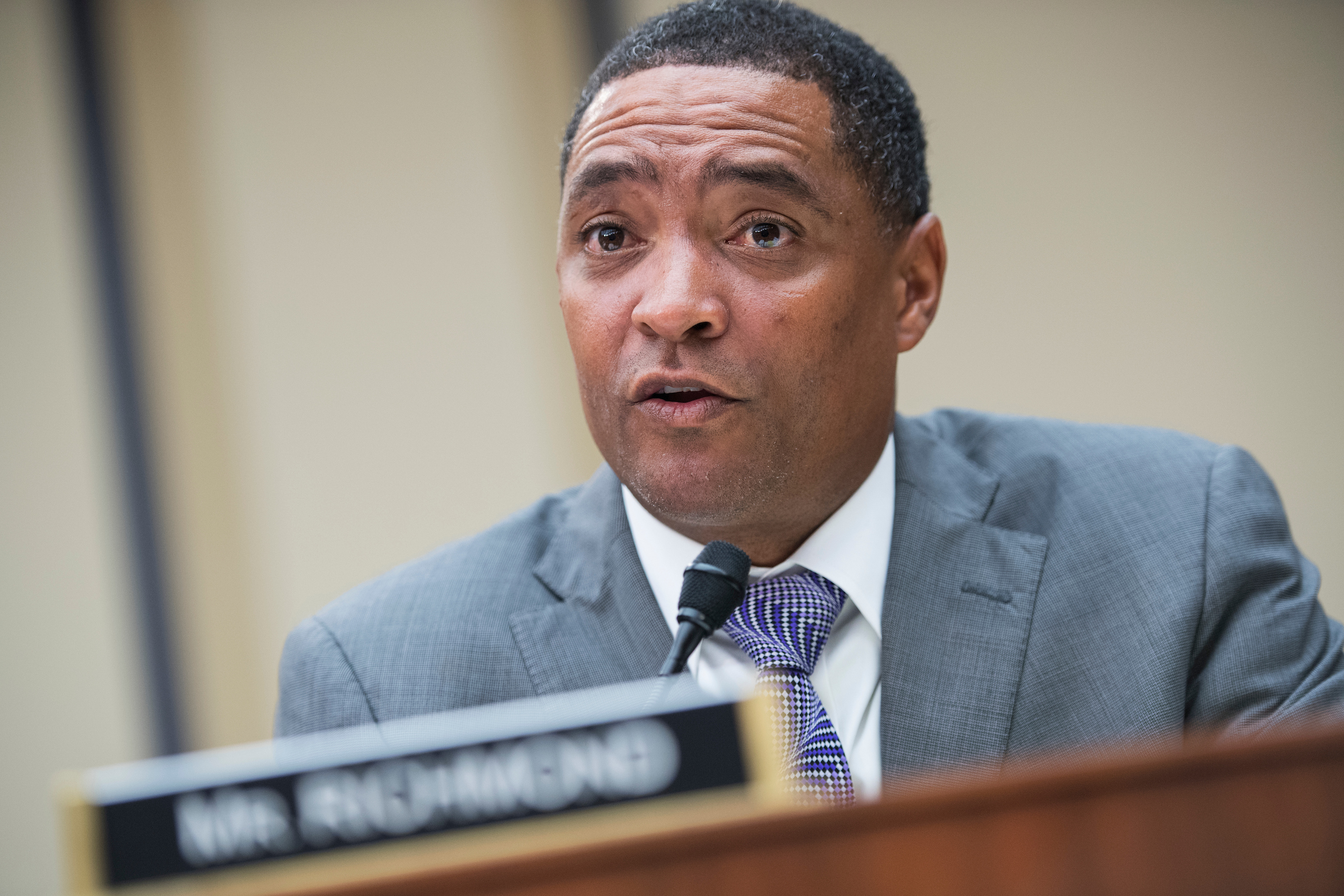 Since being elected chairman of the Congressional Black Caucus last fall, Rep. Cedric L. Richmond has not been shy about speaking up on several issues. (Tom Williams/CQ Roll Call file photo)