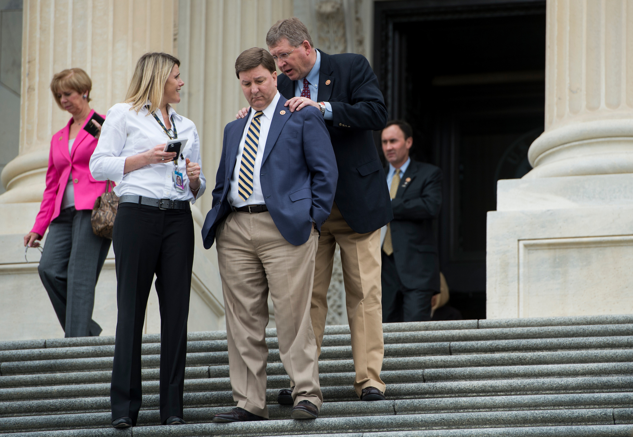 Rep. Mike Rogers, R-Ala., introduced legislation that would have undocumented immigrants pay for a wall on the U.S.-Mexico Border. (Bill Clark/CQ Roll Call file photo)