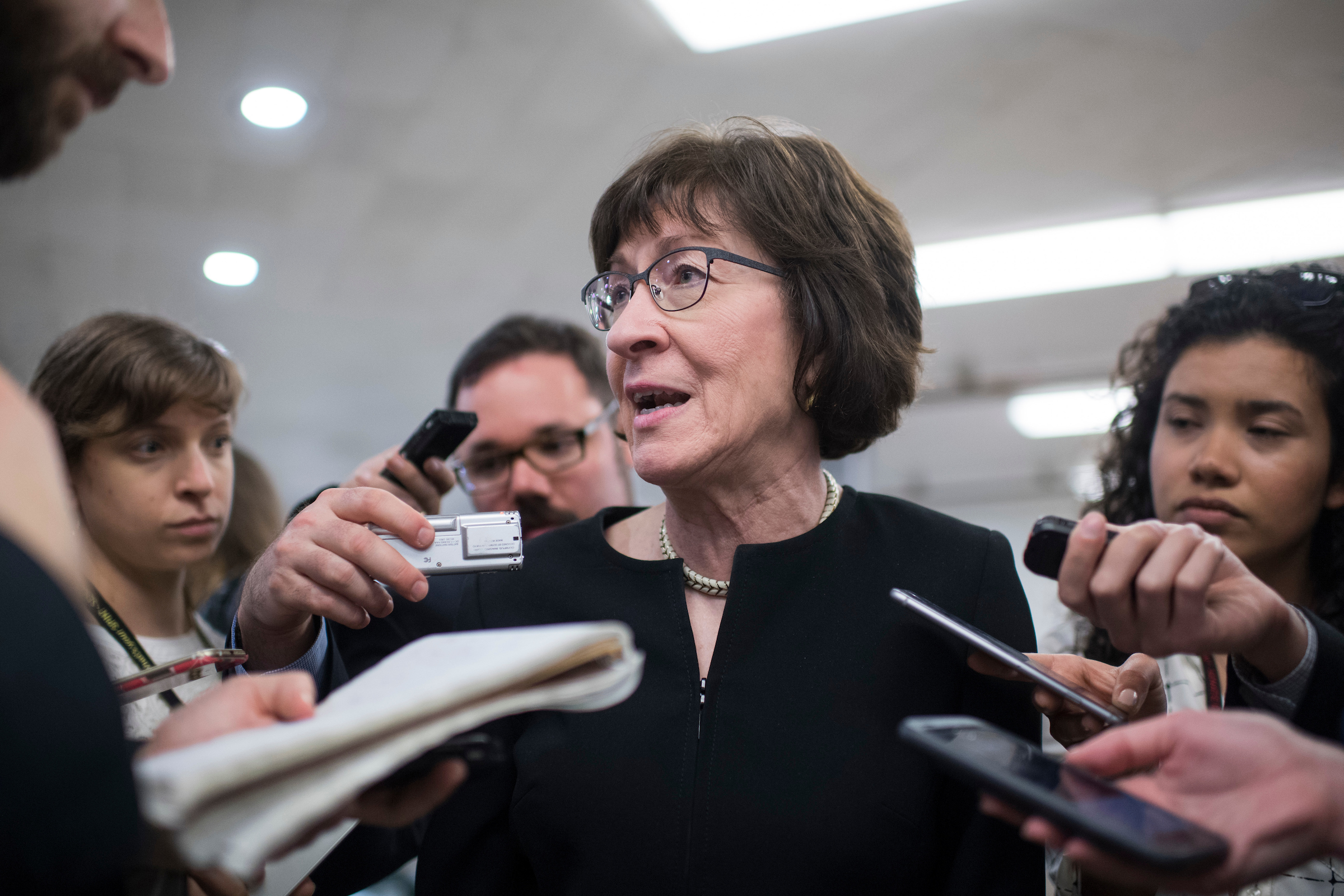 Maine Sen. Susan Collins has often found herself at odds with conservative groups. (Tom Williams/CQ Roll Call file photo)