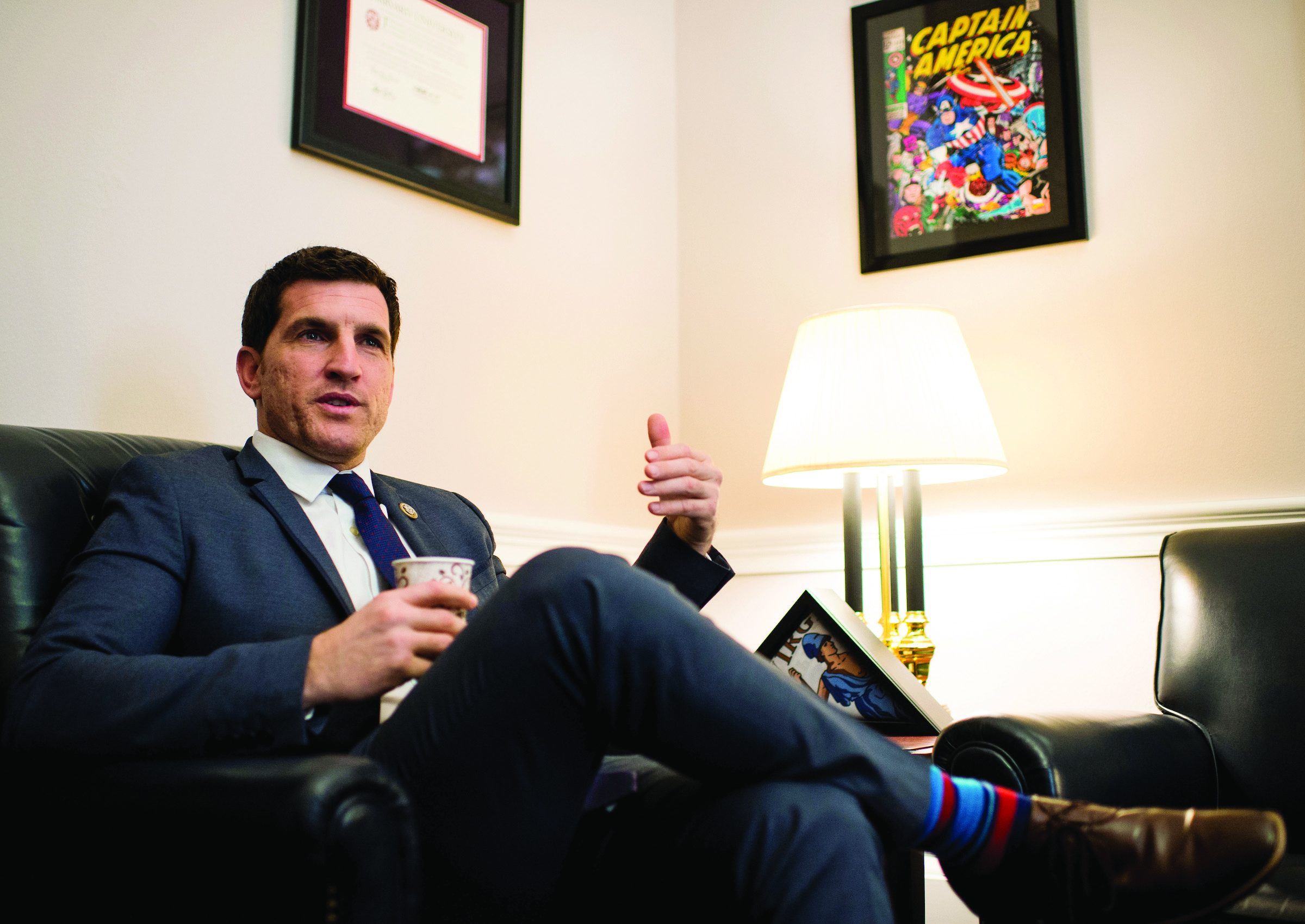 Virginia Rep. Scott Taylor says he considers himself both a budget hawk and a defense hawk. (Bill Clark/CQ Roll Call file photo)