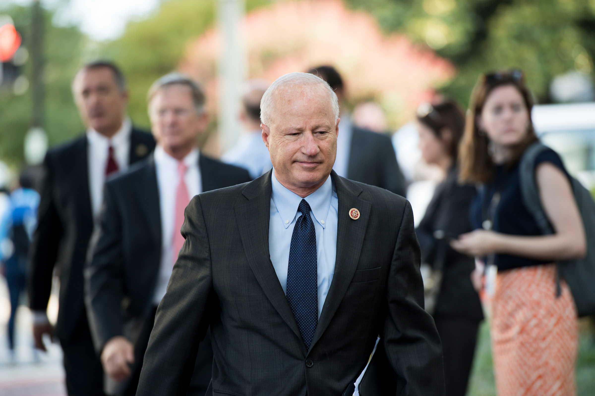 Rep. Mike Coffman told a town hall crowd in his Colorado district “We have to be realistic” on the approach to immigration policy. (Bill Clark/CQ Roll Call file photo)