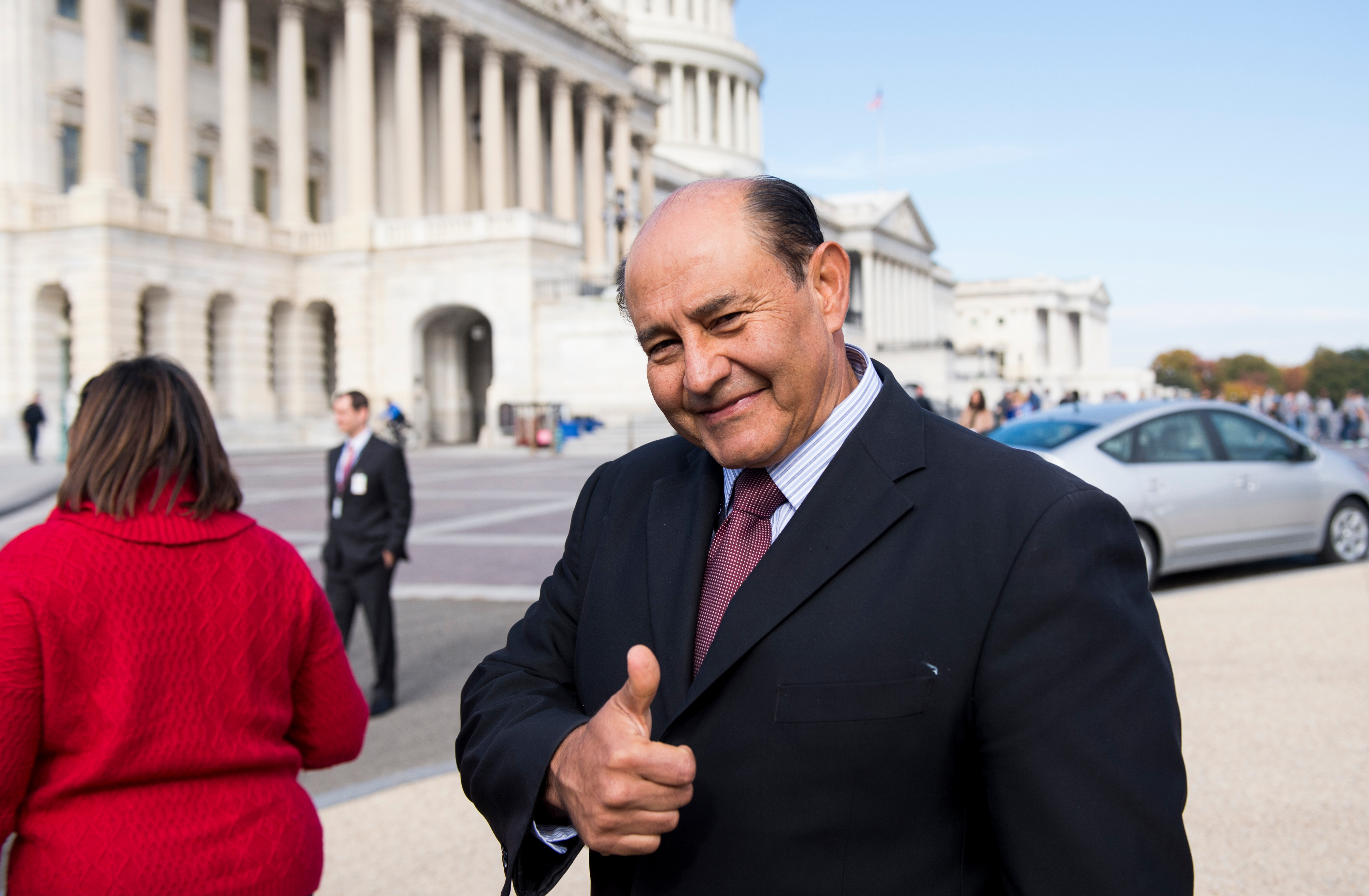 California Rep. Lou Correa says people tell him he came to Congress at the wrong time. (Bill Clark/CQ Roll Call file photo)