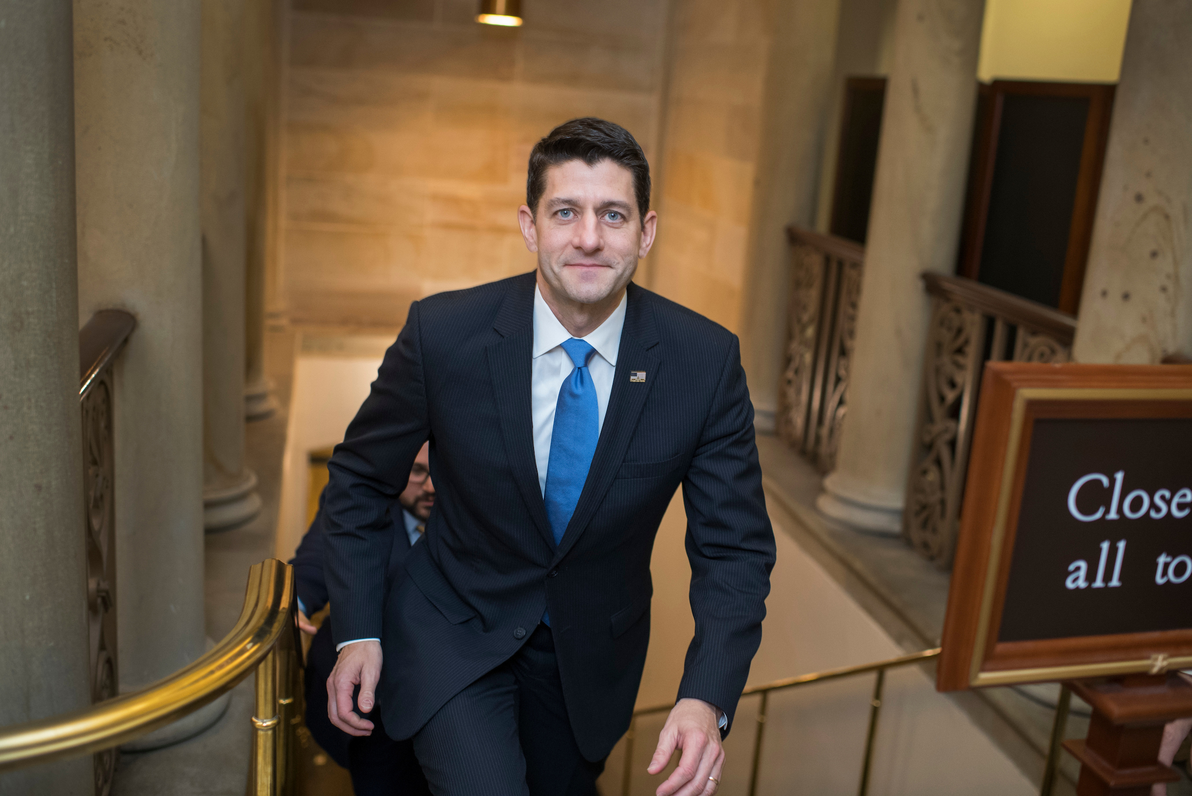 American Action Network is spending an additional $500,000 on TV to tout the GOP health care plan nationwide and thank Speaker Paul D. Ryan. (Tom Williams/CQ Roll Call)