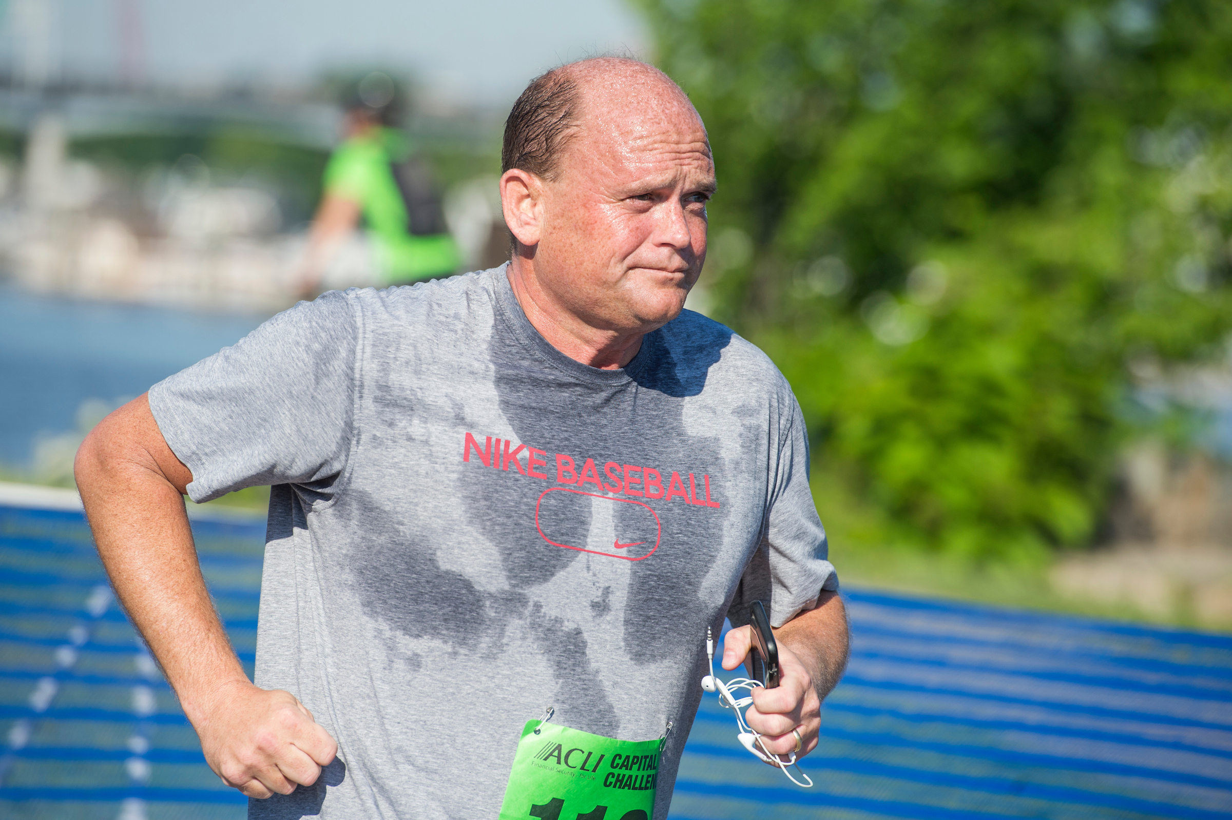 UNITED STATES - MAY 17: Rep. Tom Reed, R-N.Y., runs in the ACLI Capital Challenge 3 Mile Team Race in Anacostia Park, May 17, 2017. (Photo By Tom Williams/CQ Roll Call)