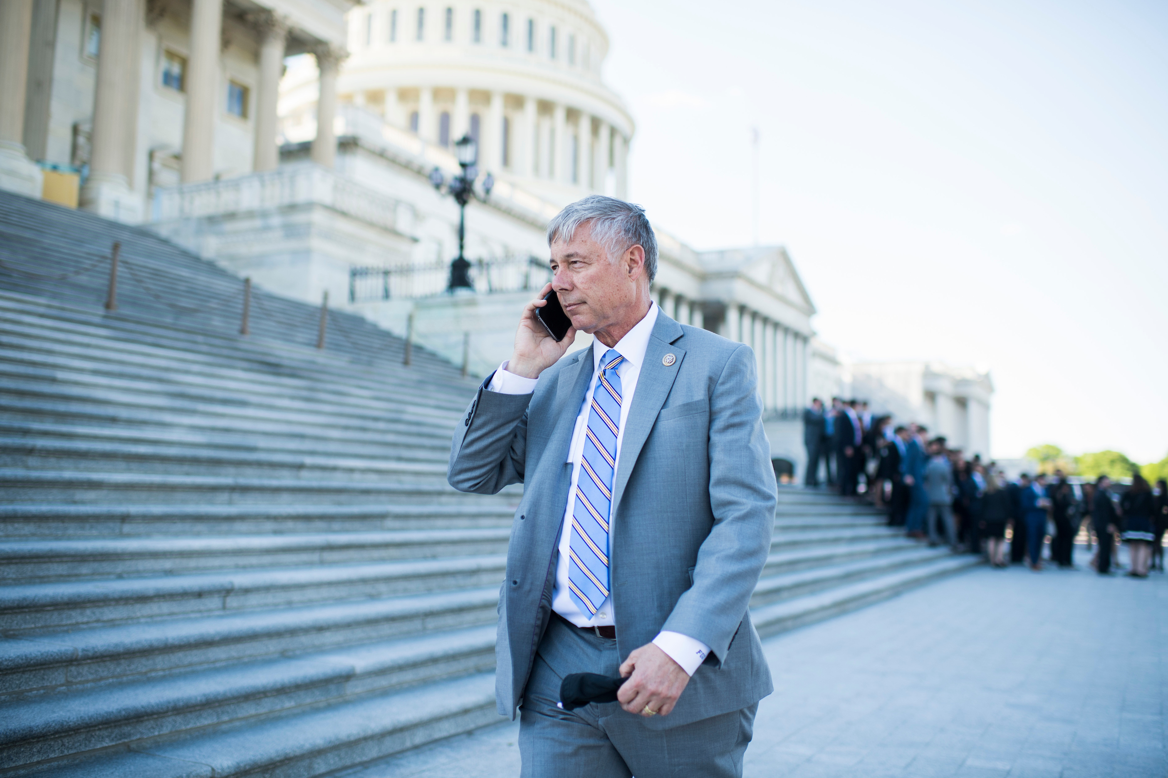 Rep. Fred Upton thinks energy provisions could live in an infrastructure package. (CQ Roll Call File Photo)