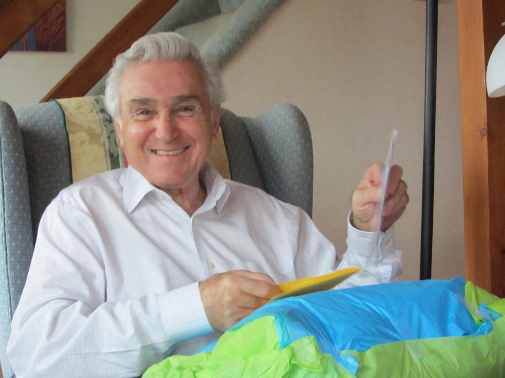 Former Rep. Maurice Hinchey a few months ago. (Photo courtesy of the Hinchey Family)