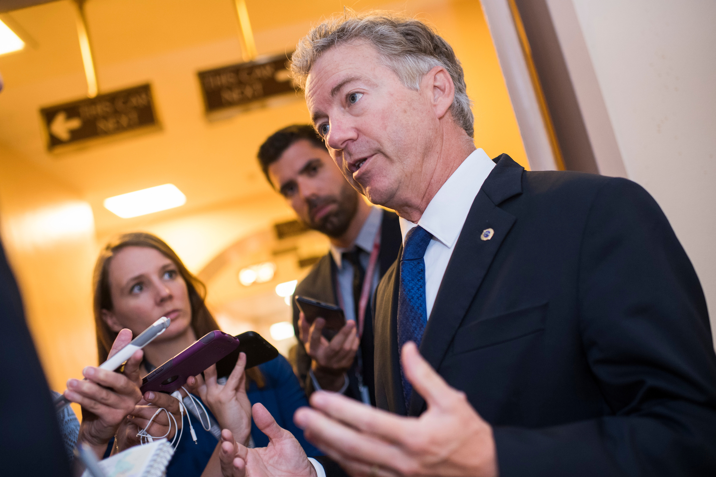 While Kentucky Sen. Rand Paul thinks the Senate GOP health care bill is not conservative enough, he is also opposed to harsher drug sentencing, Curtis writes. (Tom Williams/CQ Roll Call)