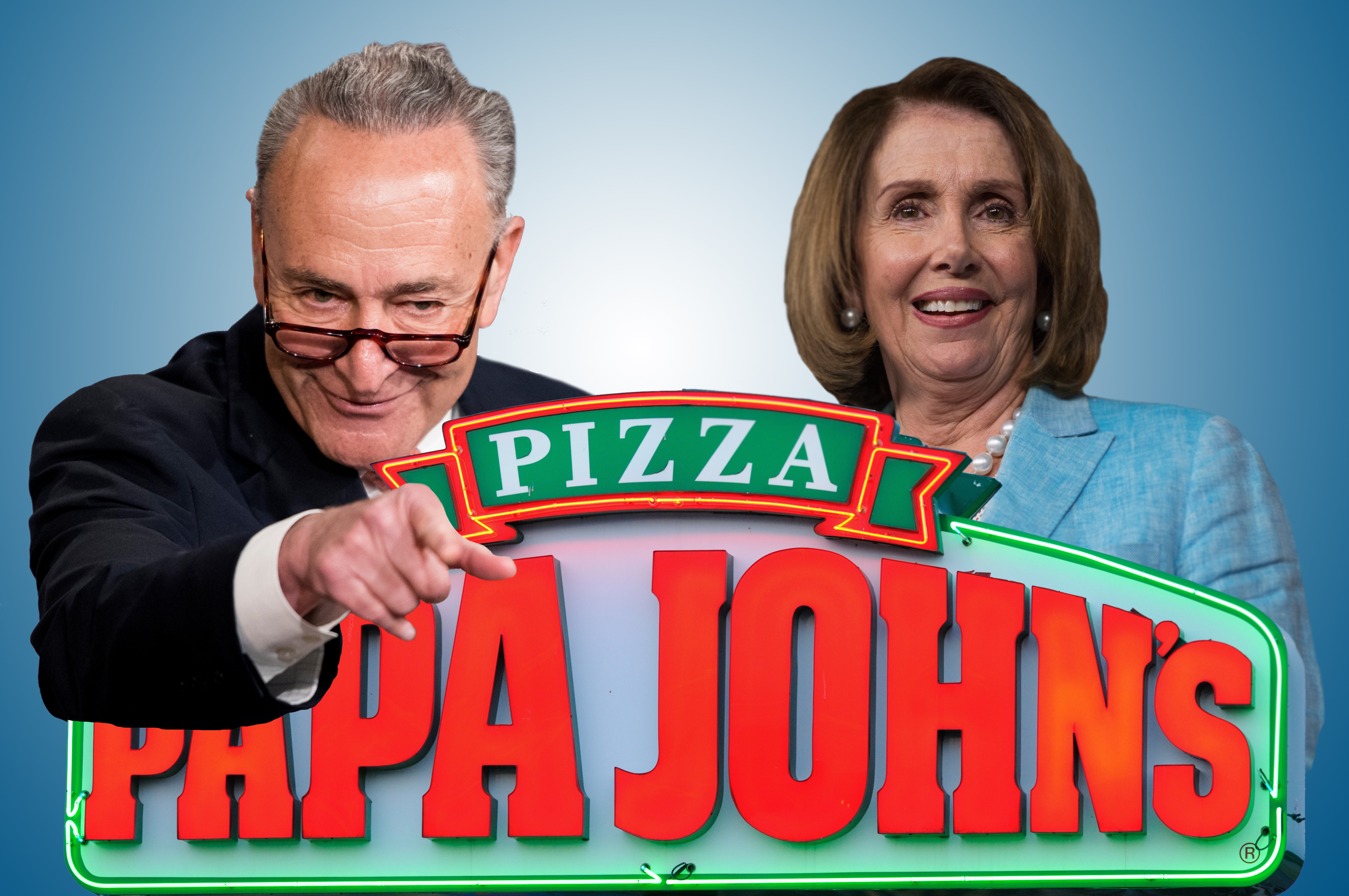 Democrats have reportedly come up with a slogan very similar to Papa John’s Pizza, Allen writes. But can they deliver and will there be anything in the box? (CQ Roll Call/Photos by Tom Williams and Bill Clark, Photo Composition by Chris Hale)