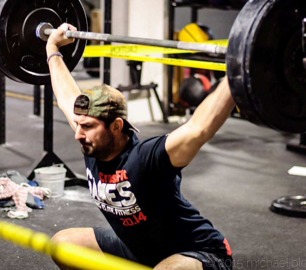 Former staffer Justin LoFranco did CrossFit while working on the Hill. (Courtesy