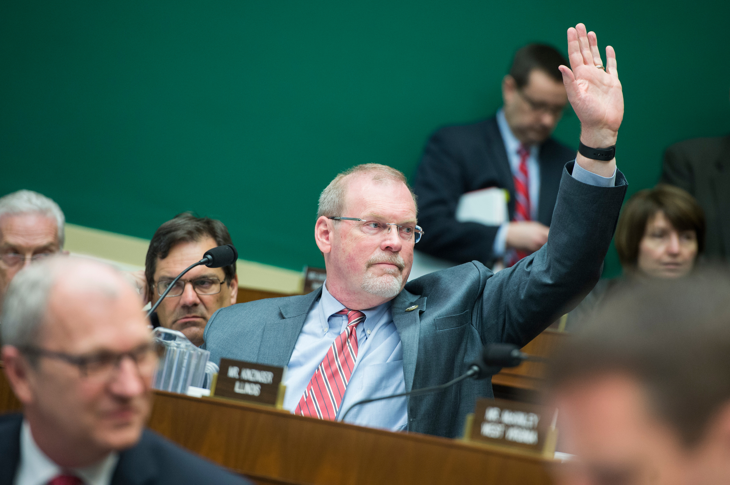 Rep. Morgan Griffith, R-Va., offered the amendment that would have gotten rid of an 89-person CBO budget analysis division. (Tom Williams/CQ Roll Call)