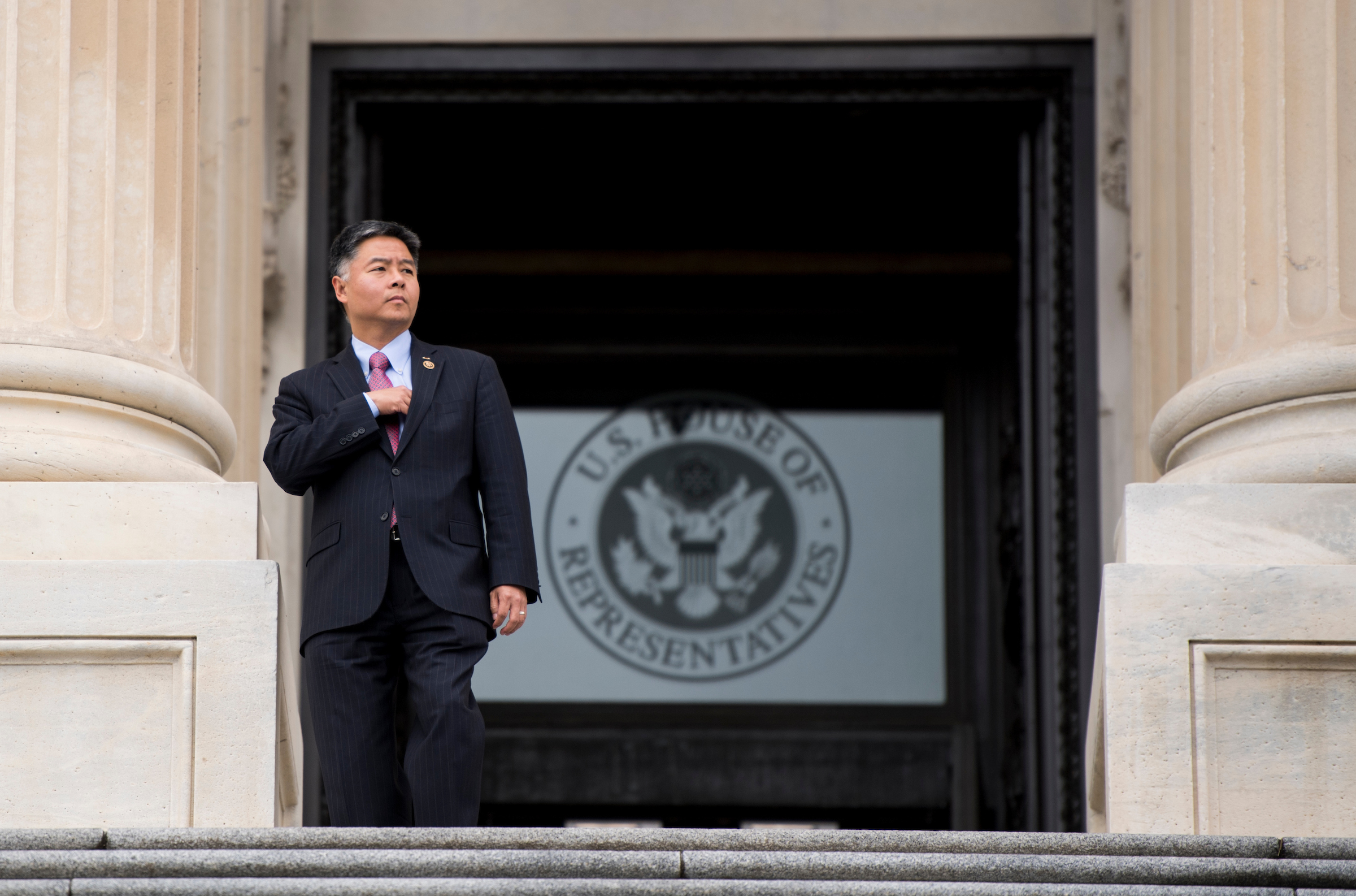 California Rep. Ted Lieu has become one of President Donald Trump's main Twitter antagonists on the Hill. (Bill Clark/CQ Roll Call file photo)