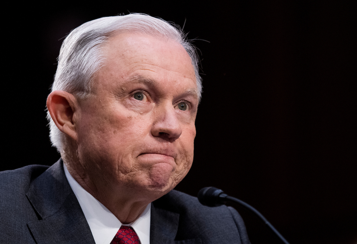 Attorney General Jeff Sessions has been the target of almost daily taunting from President Donald Trump. (Bill Clark/CQ Roll Call)