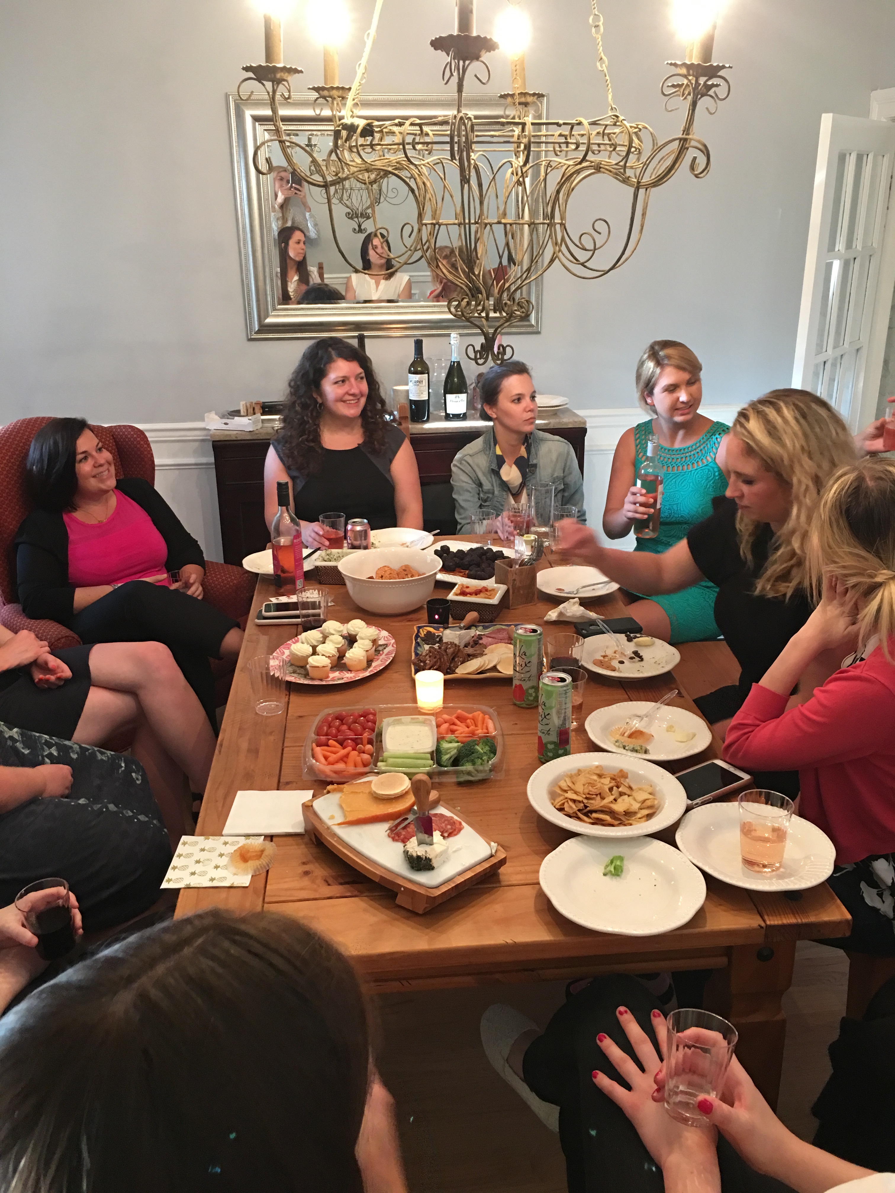 About 80 percent of the women who attended the Aug. 9 book club were congressional staffers. (Courtesy Tess Glancey)