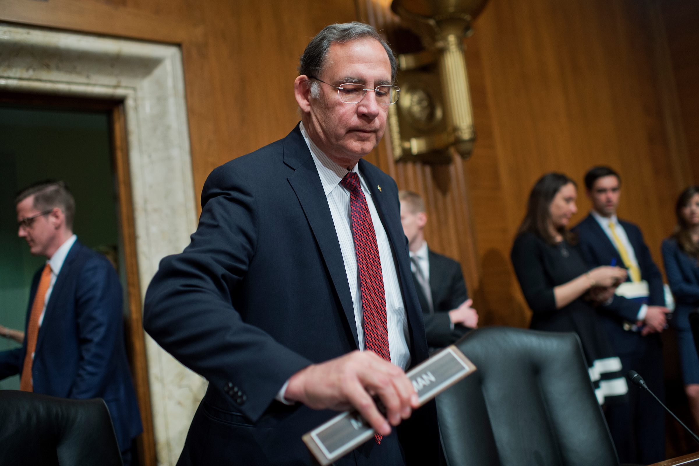 Sen. John Boozman underwent emergency heart surgery in 2014 to fix a torn aorta. (Tom Williams/CQ Roll Call)