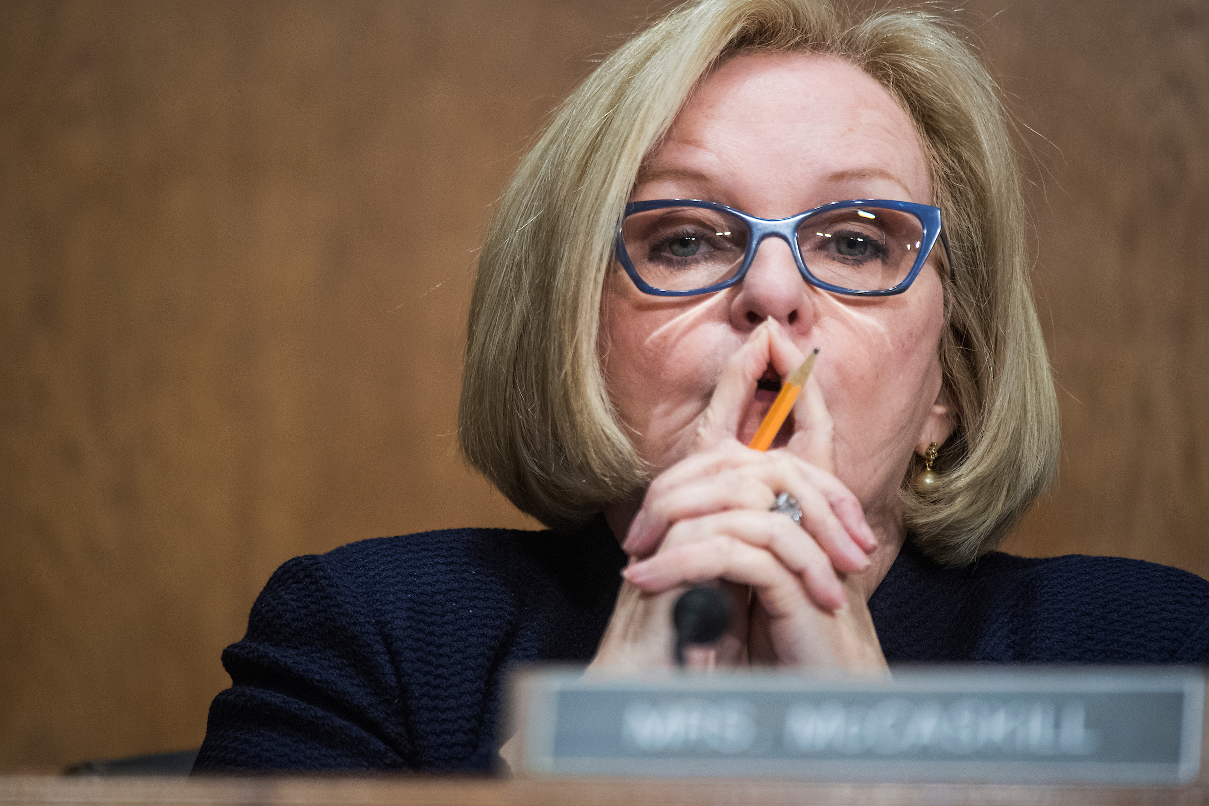 Sen. Claire McCaskill, D-Mo., wants more information from the Pentagon on its so-called improper statements to contractors and individuals. (Tom Williams/CQ Roll Call file photo)