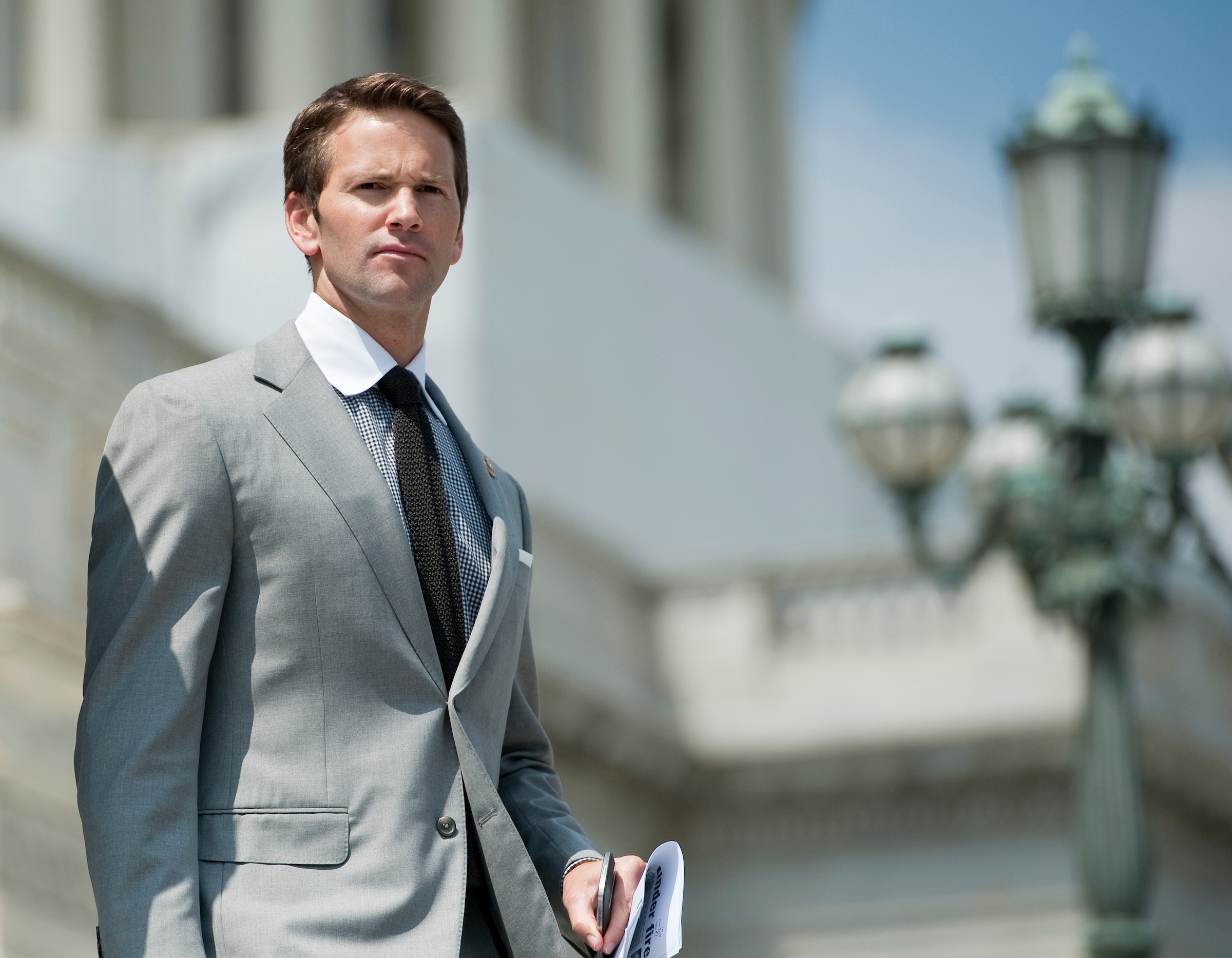 Former Illinois Rep. Aaron Schock has been indicted on 24 charges regarding his personal finances and misuse of public funds. (Bill Clark/CQ Roll Call file photo)