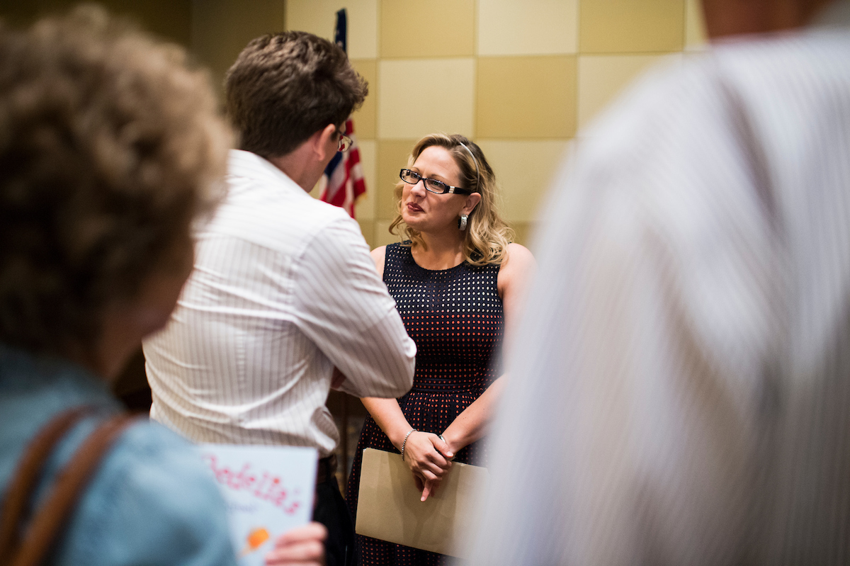 Rep. Kyrsten Sinema, D-Ariz., is vacating her seat to run for Senate. (Bill Clark/CQ Roll Call file photo)