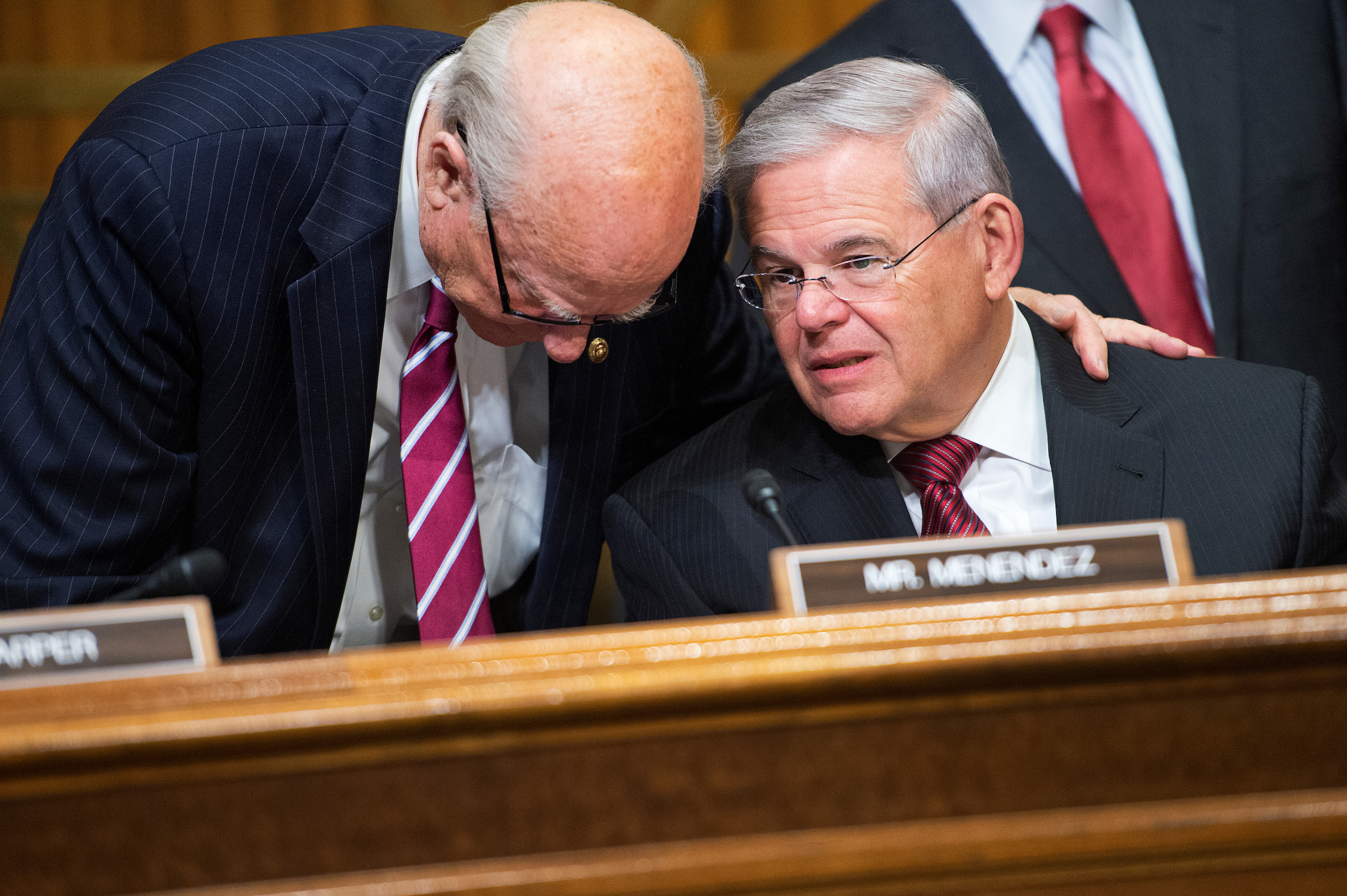 Sens. Bob Menendez, D-N.J., is currently facing a corruption trial. (Tom Williams/CQ Roll Call file photo)