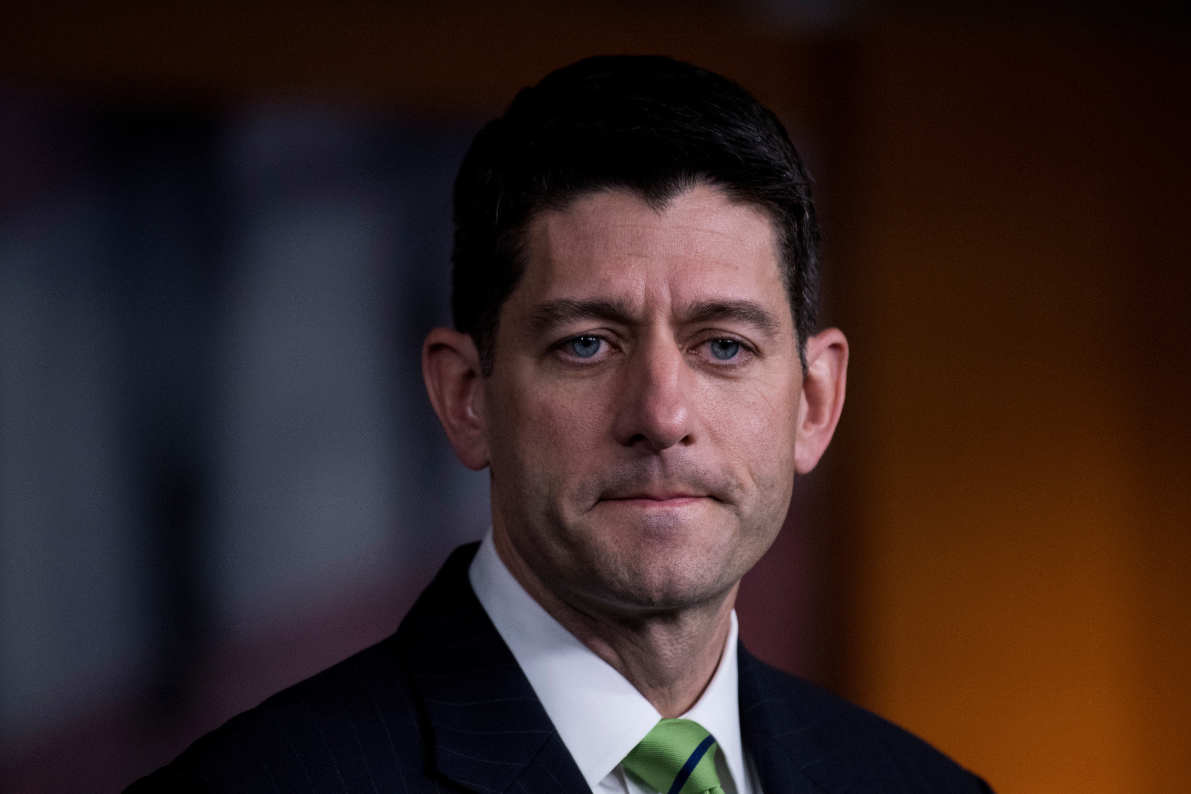 House Speaker Paul Ryan, R-Wisc., holds his weekly news conference in the Capitol on Thursday, May 18, 2017. (Bill Clark/CQ Roll Call file photo)