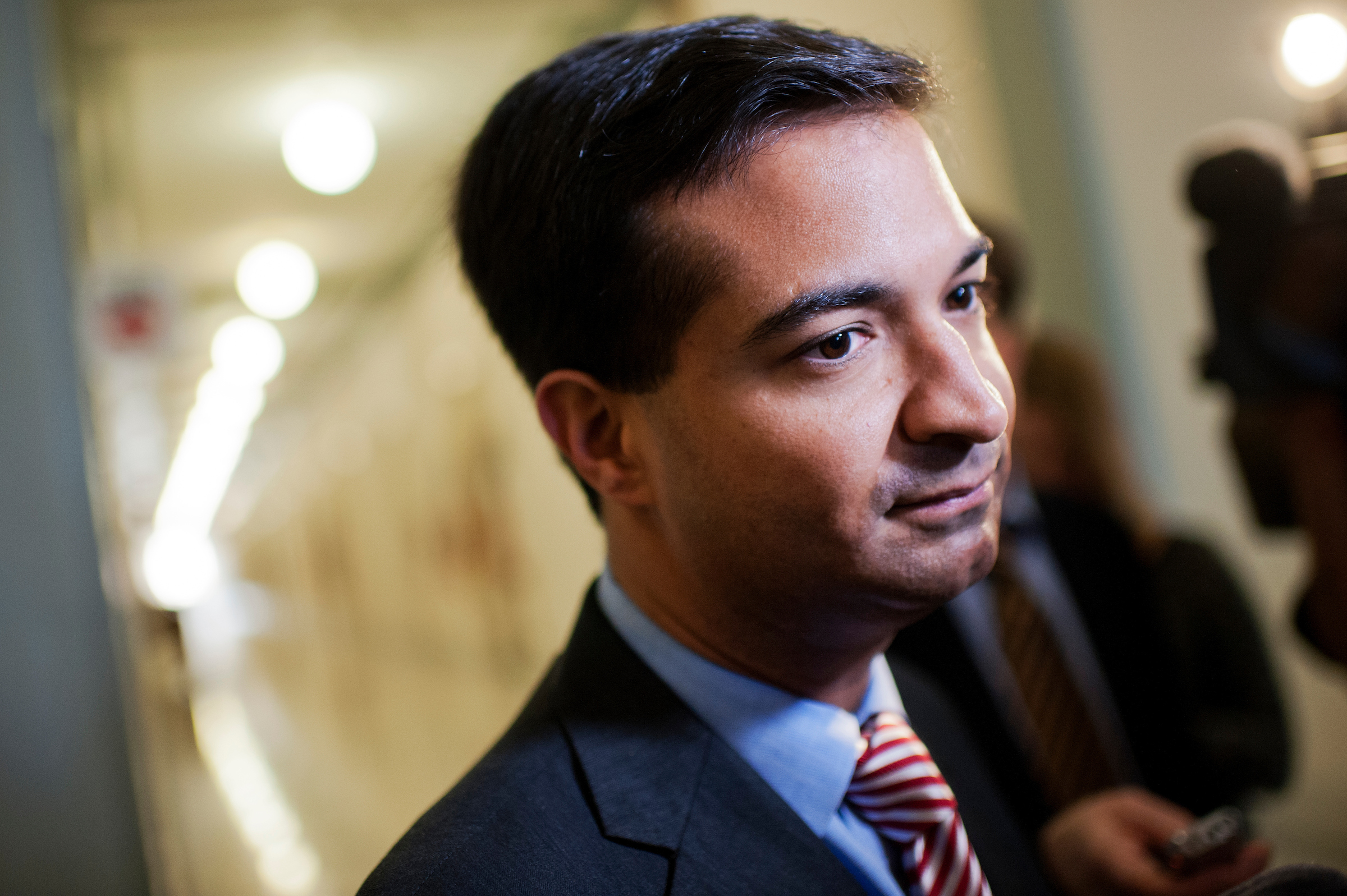 Rep. Carlos Curbelo, R-Fla., says that pushing for a regulatory fix banning bump stocks is a big mistake. (Tom Williams/CQ Roll Call File Photo)