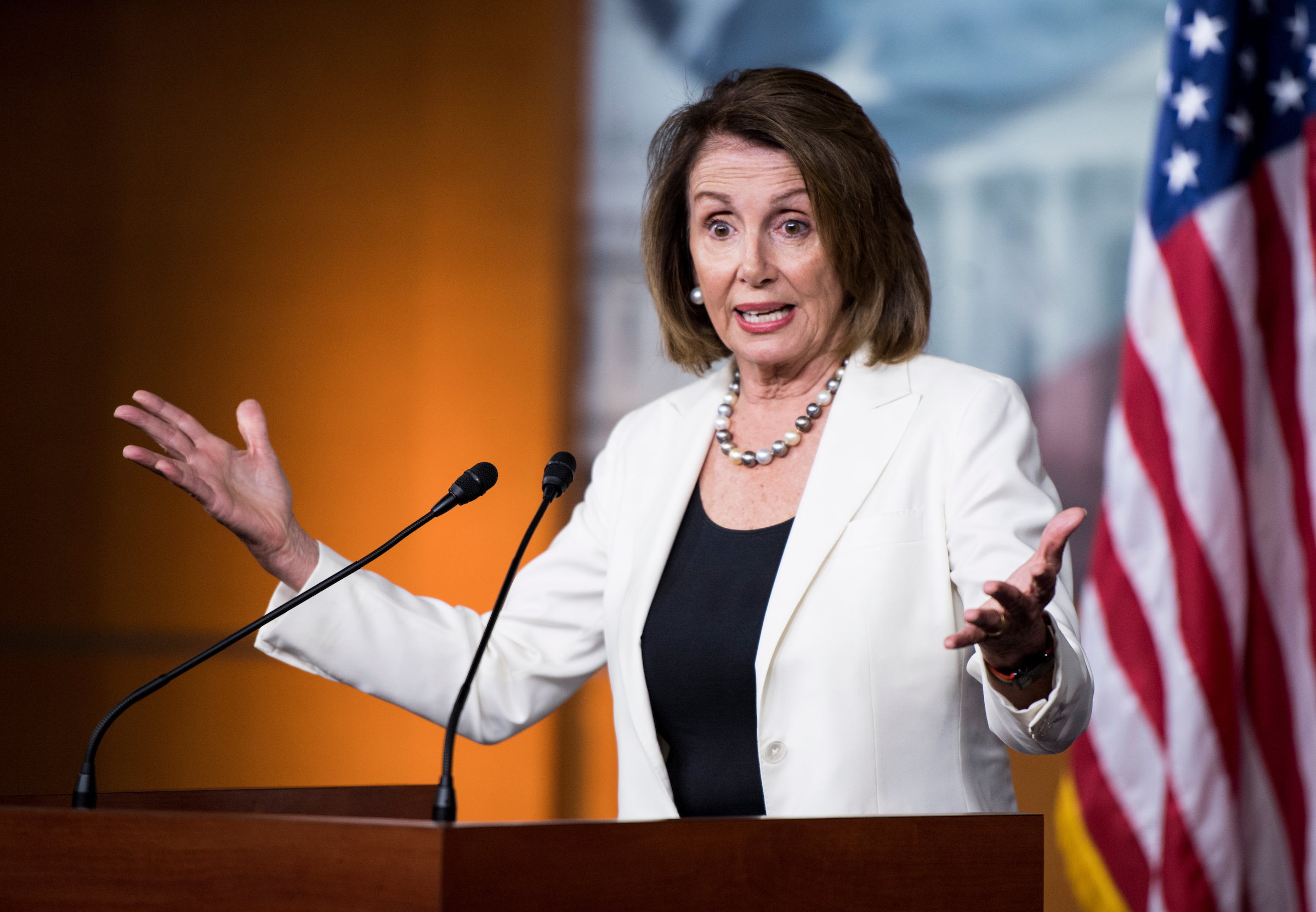 House Minority Leader Nancy Pelosi has again asked Speaker Paul D. Ryan to form a select committee on gun violence after the Las Vegas shooting. (Bill Clark/CQ Roll Call file photo)