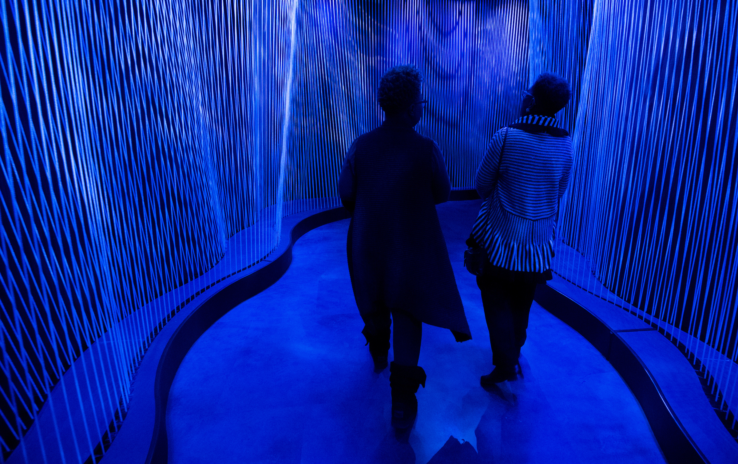 UNITED STATES - NOVEMBER 15: Visitors walk through the Journey Through The Hebrew Bible area of the Museum of the Bible on Wednesday, Nov. 15, 2017. (Photo By Bill Clark/CQ Roll Call)