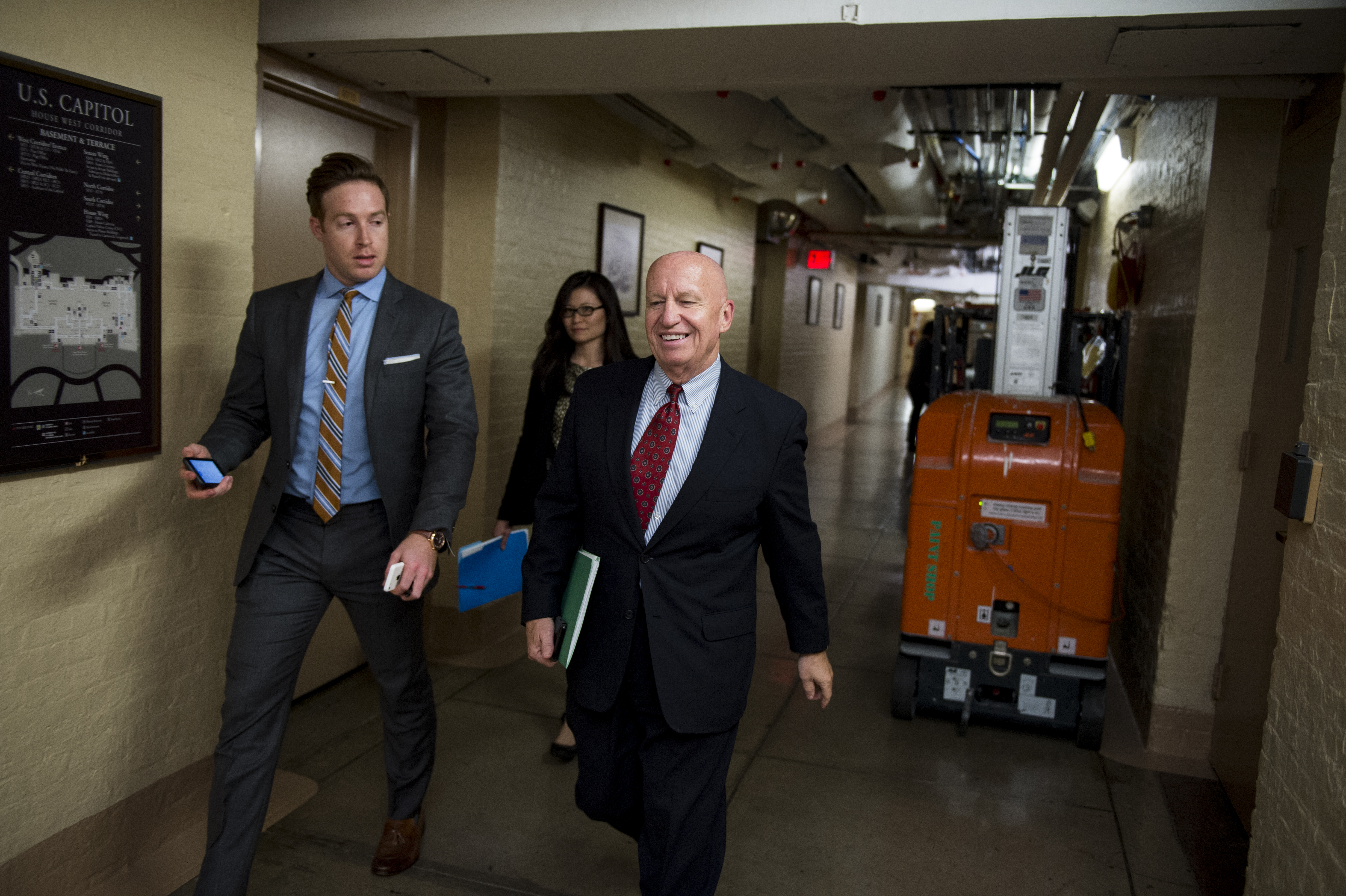 House Ways and Means Chairman Kevin Brady has said he wants health care to be like a “backpack” that consumers can take with them throughout their lives. “You decide what to put in the backpack,” he wrote in 2016. (Tom Williams/CQ Roll Call)