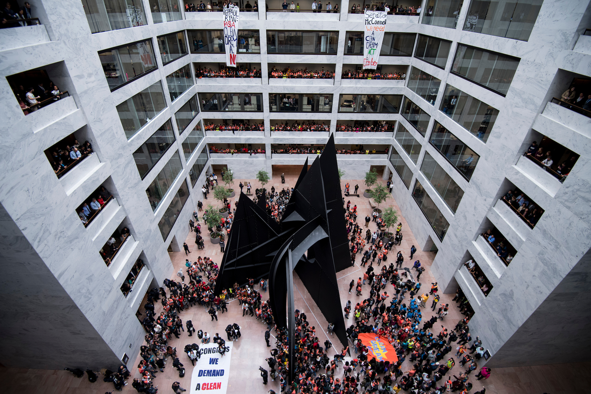 Hart Senate Office Building on Thursday. (Bill Clark/CQ Roll Call)