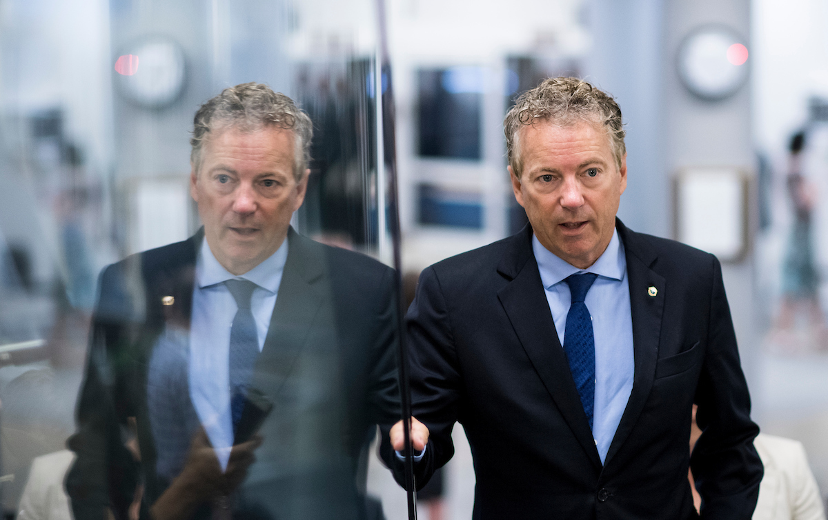 Sen. Rand Paul, R-Ky., has been at loggerheads with his neighbor Rene Boucher since Boucher tackled him in his yard last year. (Bill Clark/CQ Roll Call file photo)