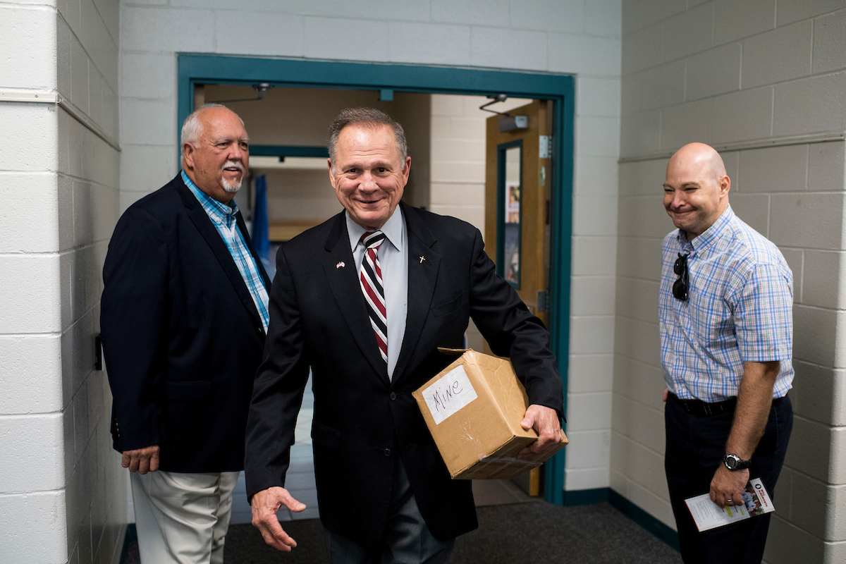 Roy Moore is facing allegations of sexual misconduct. (Bill Clark/CQ Roll Call File Photo)