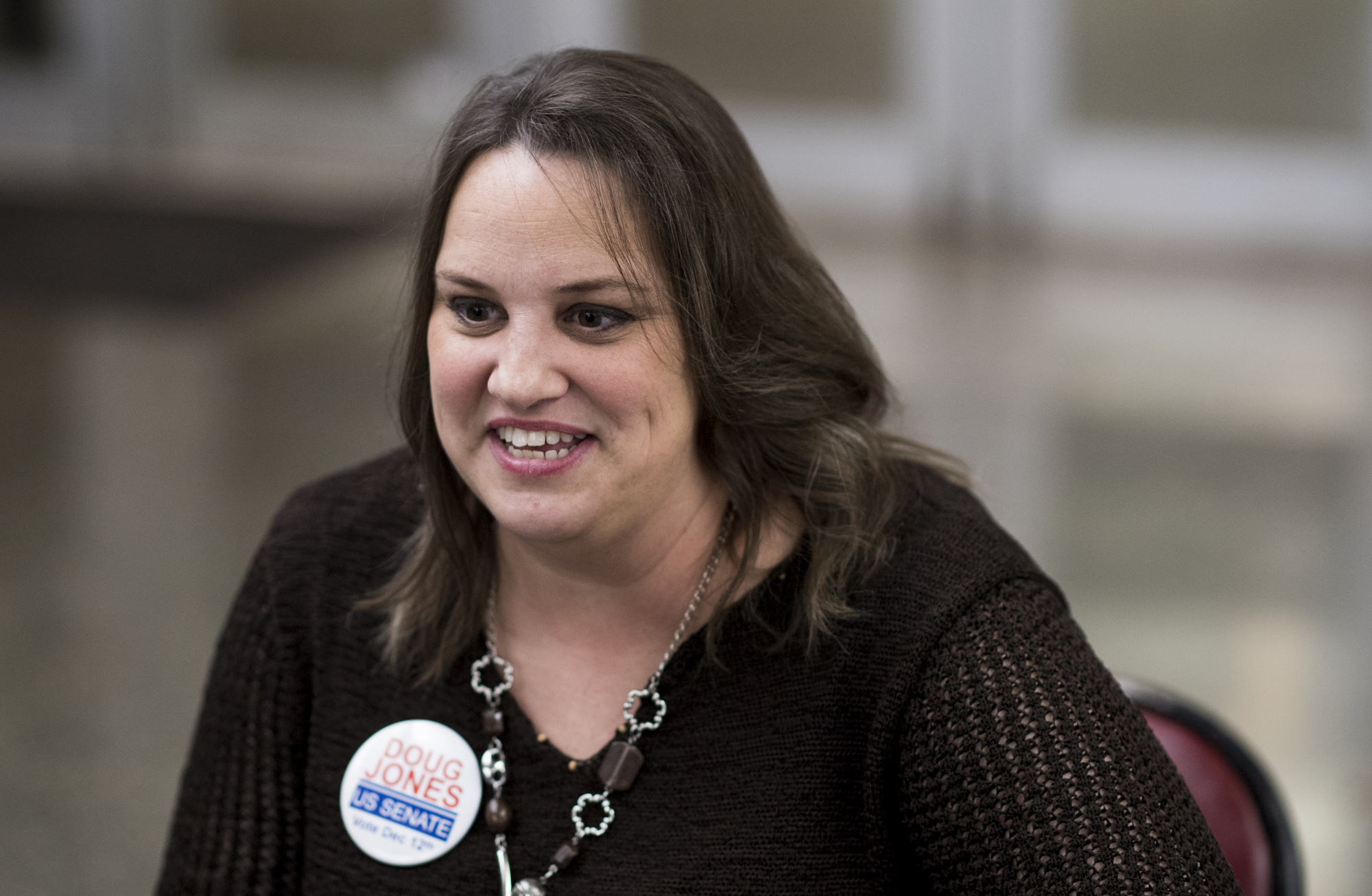 Republican Kim Dowdle is supporting Jones. (Bill Clark/CQ Roll Call)