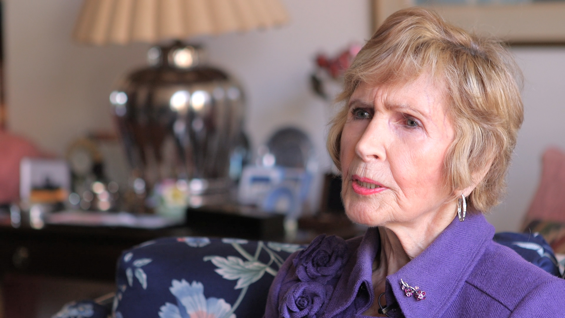Rep. Connie Morella, R-Md., recalls a celebrity flirting with her staffer. (Thomas McKinless/ CQ Roll Call)