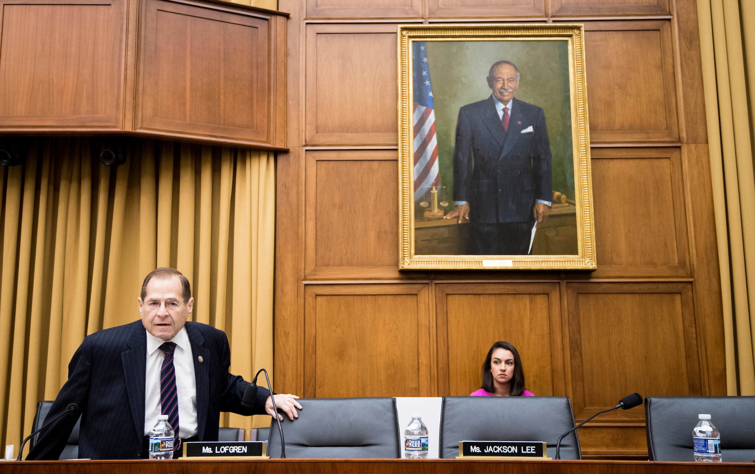 Rep. Jerry Nadler, D-N.Y., said new evidence in the Russia investigation brings Special Counsel Robert Mueller closer to directly implicating President Donald Trump. (Bill Clark/CQ Roll Call)