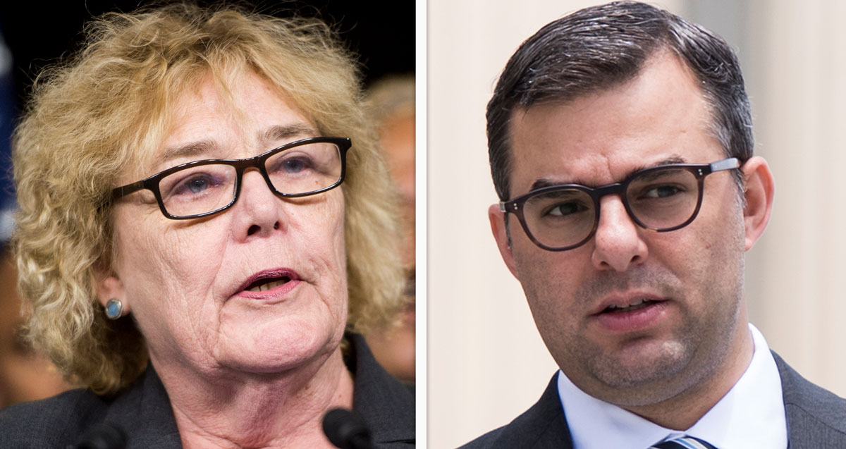 While the FISA bill amendment by Reps. Zoe Lofgren of California and Justin Amash of Michigan failed, it attracted bipartisan support from 58 Republicans and 125 Democrats. (Bill Clark/CQ Roll Call file photos)