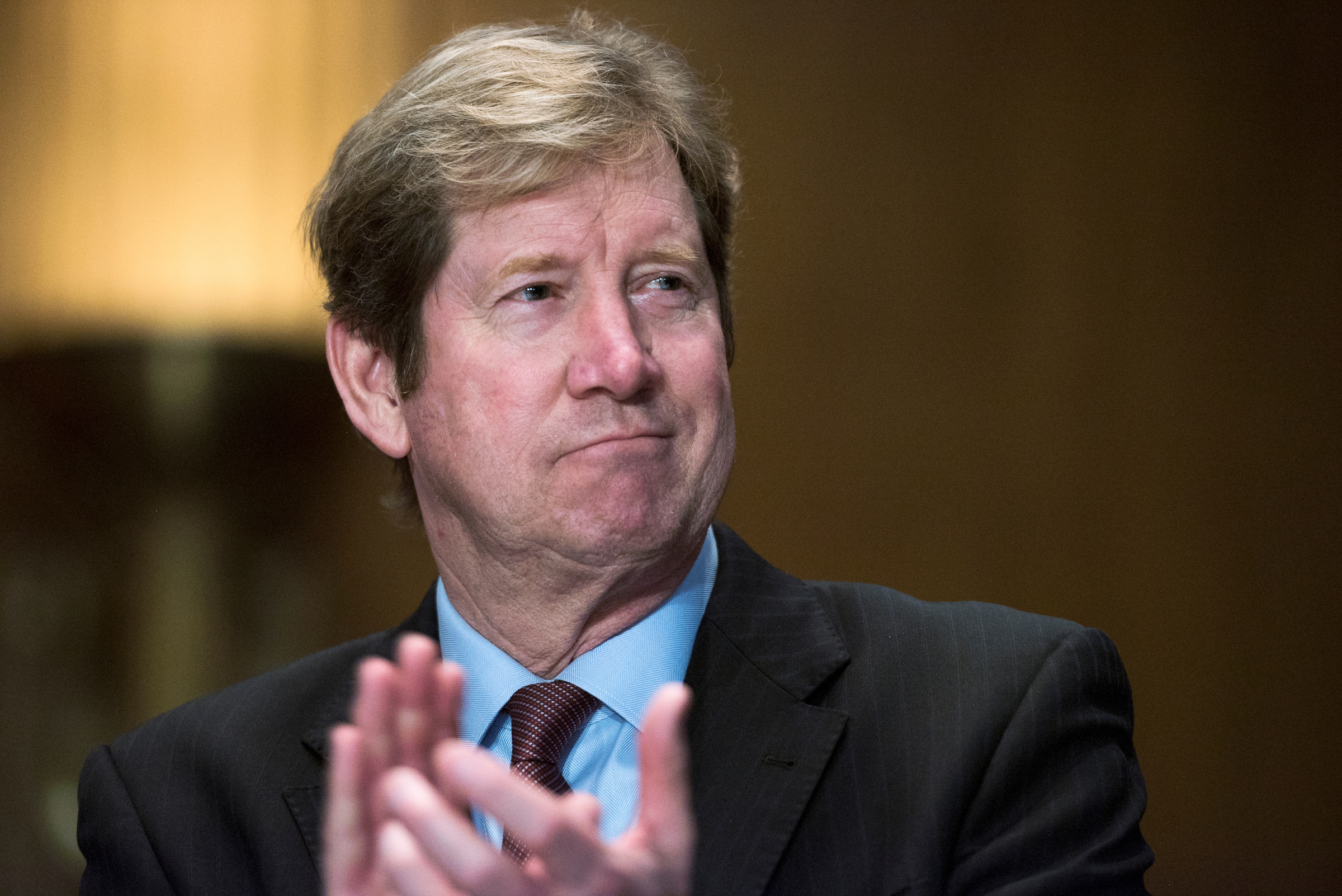 Minnesota Rep. Jason Lewis is among 20 Republican beneficiaries of a digital ad campaign by the American Action Network. (Tom Williams/CQ Roll Call file photo)