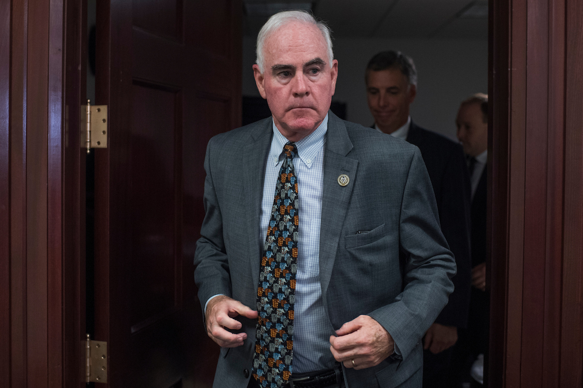 Pennsylvania Rep. Patrick Meehan reportedly settled a harassment case using taxpayer funds. (Tom Williams/CQ Roll Call file photo)