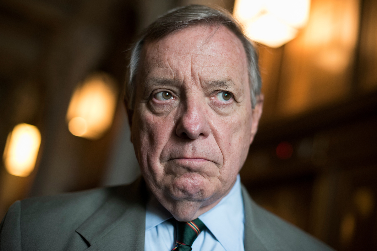 Senate Minority Whip Richard Durbin, D-Ill., said Friday he saw no prospects for a bipartisan DACA deal. (Tom Williams/CQ Roll Call file photo)