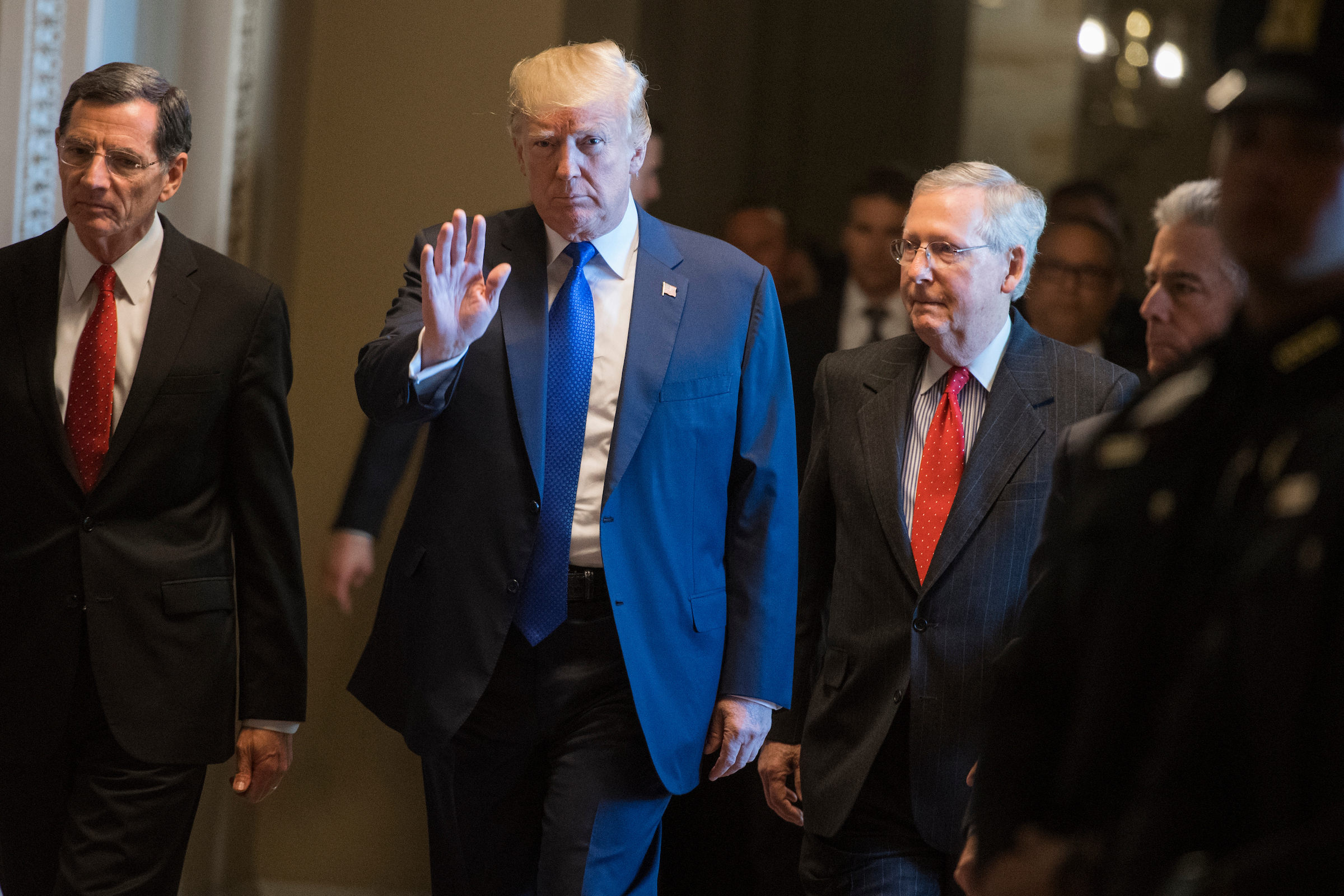 President Donald Trump defied his staff by criticizing the inclusion of a provision to extend CHIP in the latest continuing budget resolution. (Tom Williams/CQ Roll Call file photo)