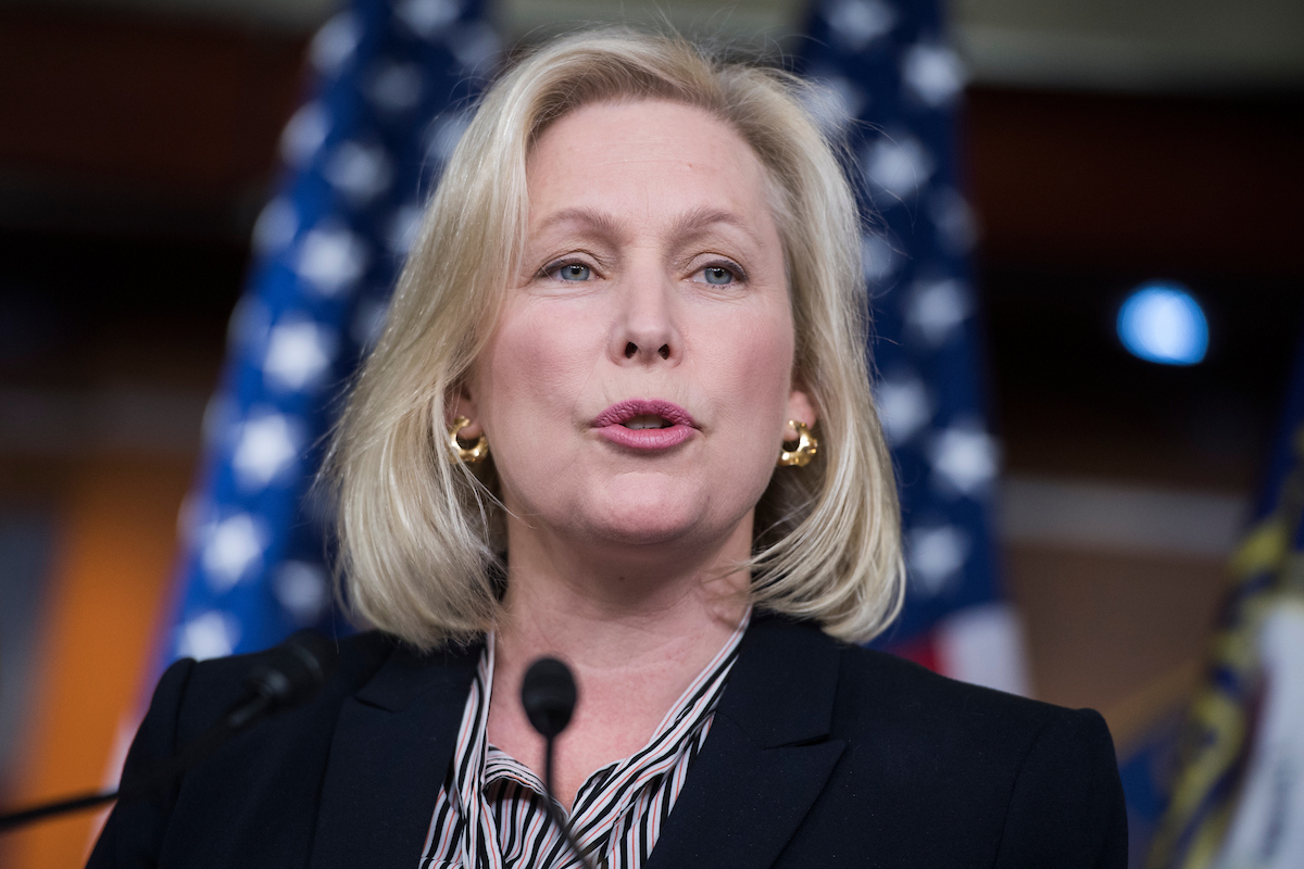 Sen. Kirsten Gillibrand has promised to stay away from corporate PAC money and has said it has a "corrosive effect" in politics. (Tom Williams/CQ Roll Call)